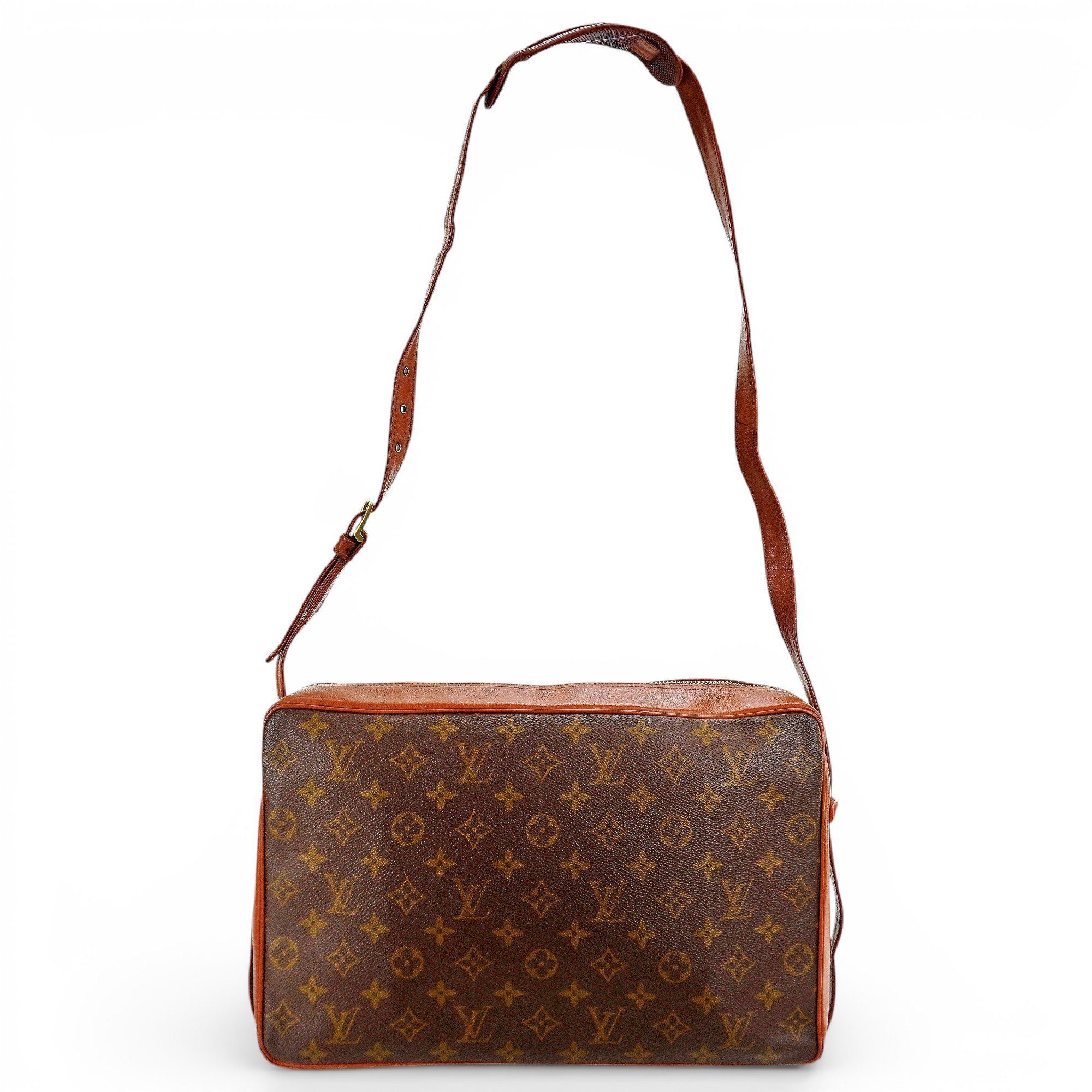 Leather crossbody bag