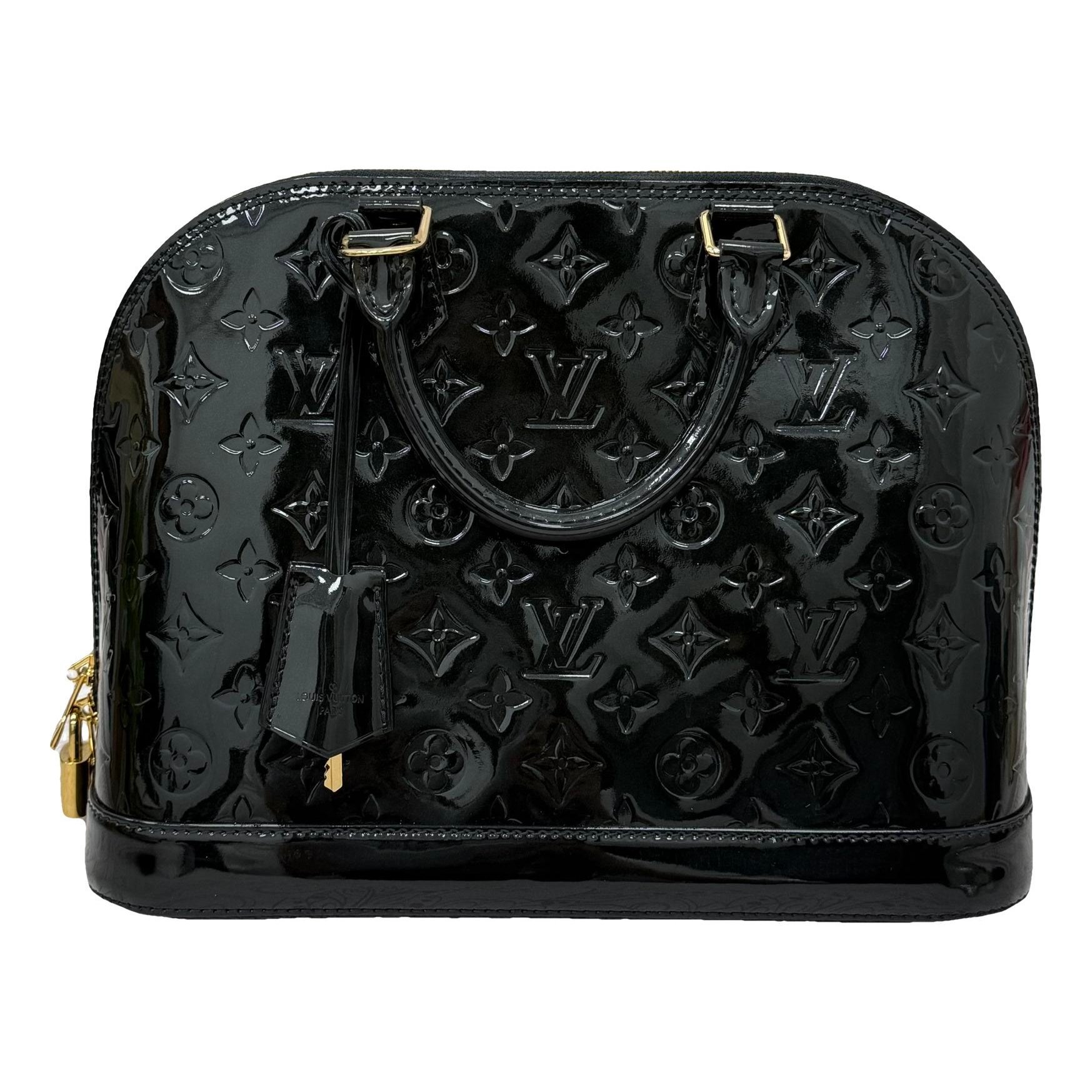 Alma BB patent leather handbag