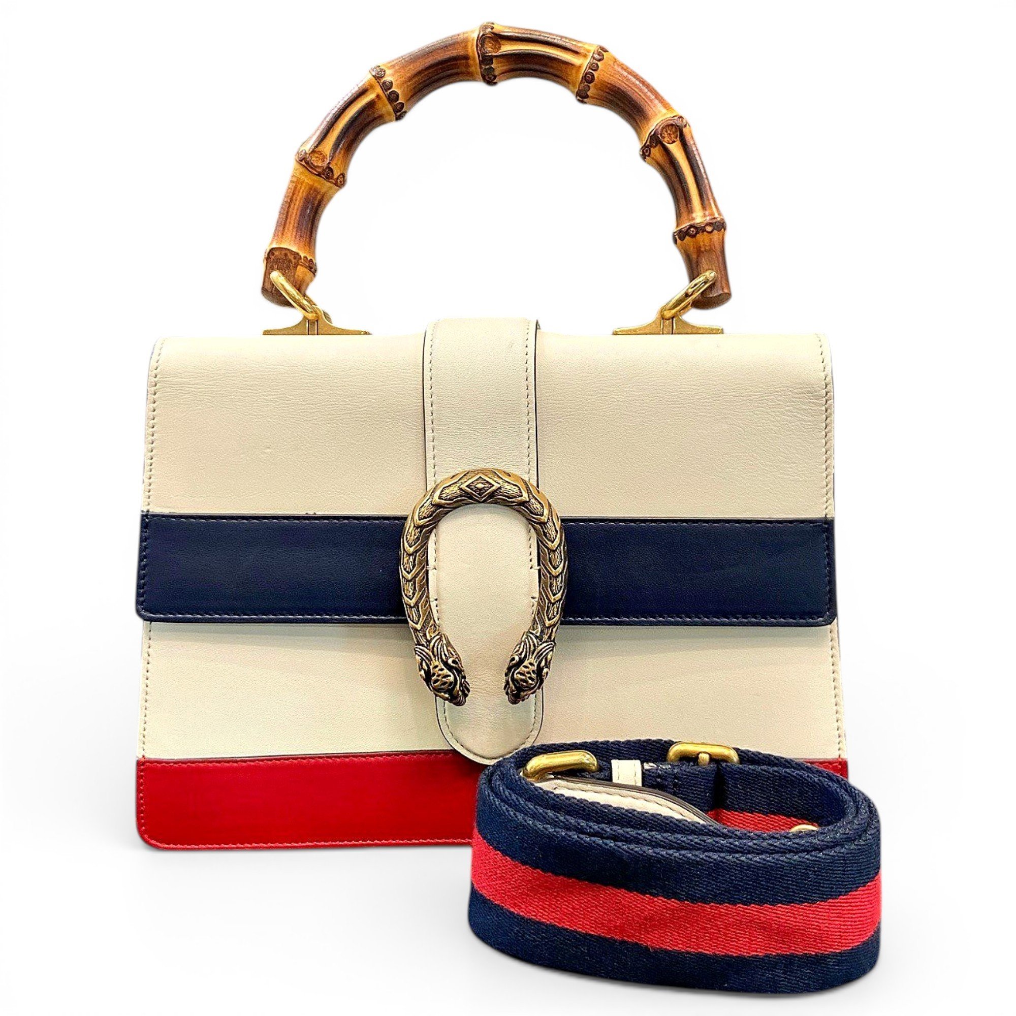 Dionysus Bamboo leather handbag