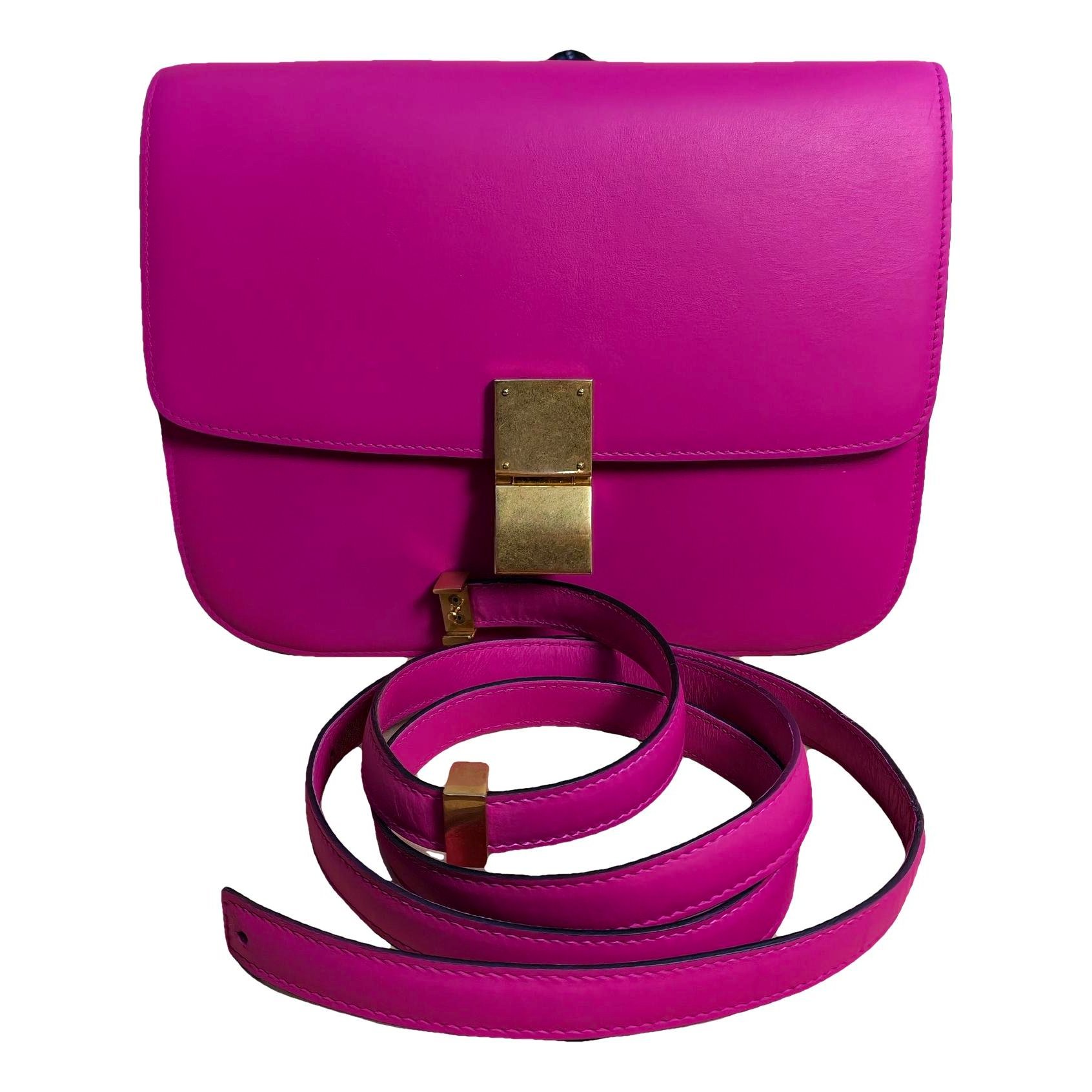 Classic leather handbag