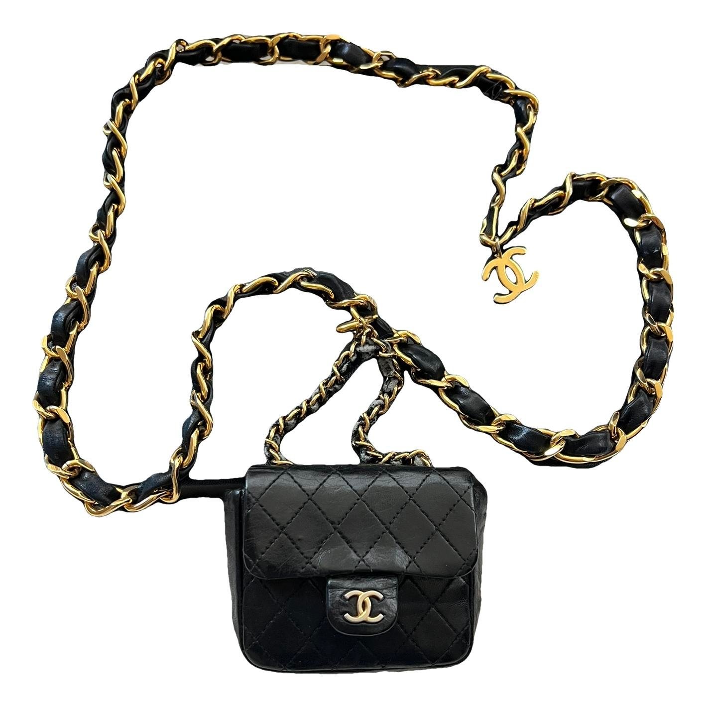 Leather mini bag