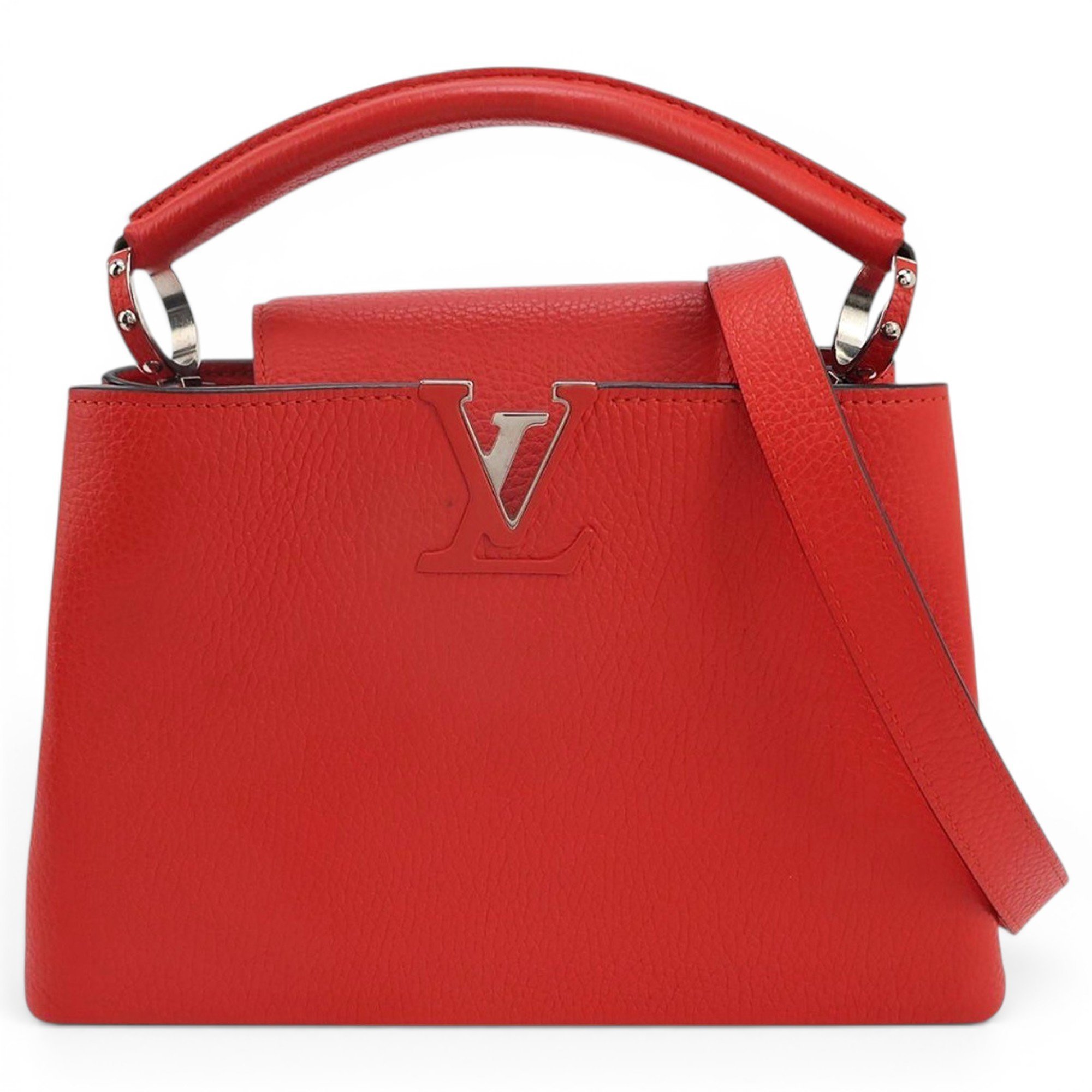 Capucines leather handbag