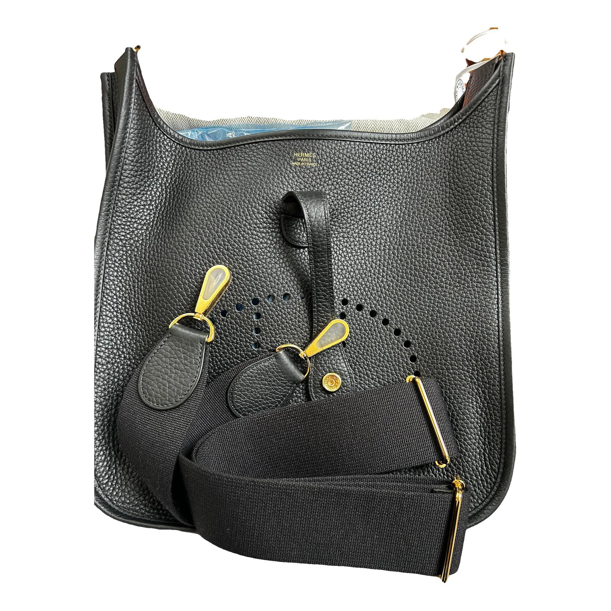 Evelyne leather crossbody bag