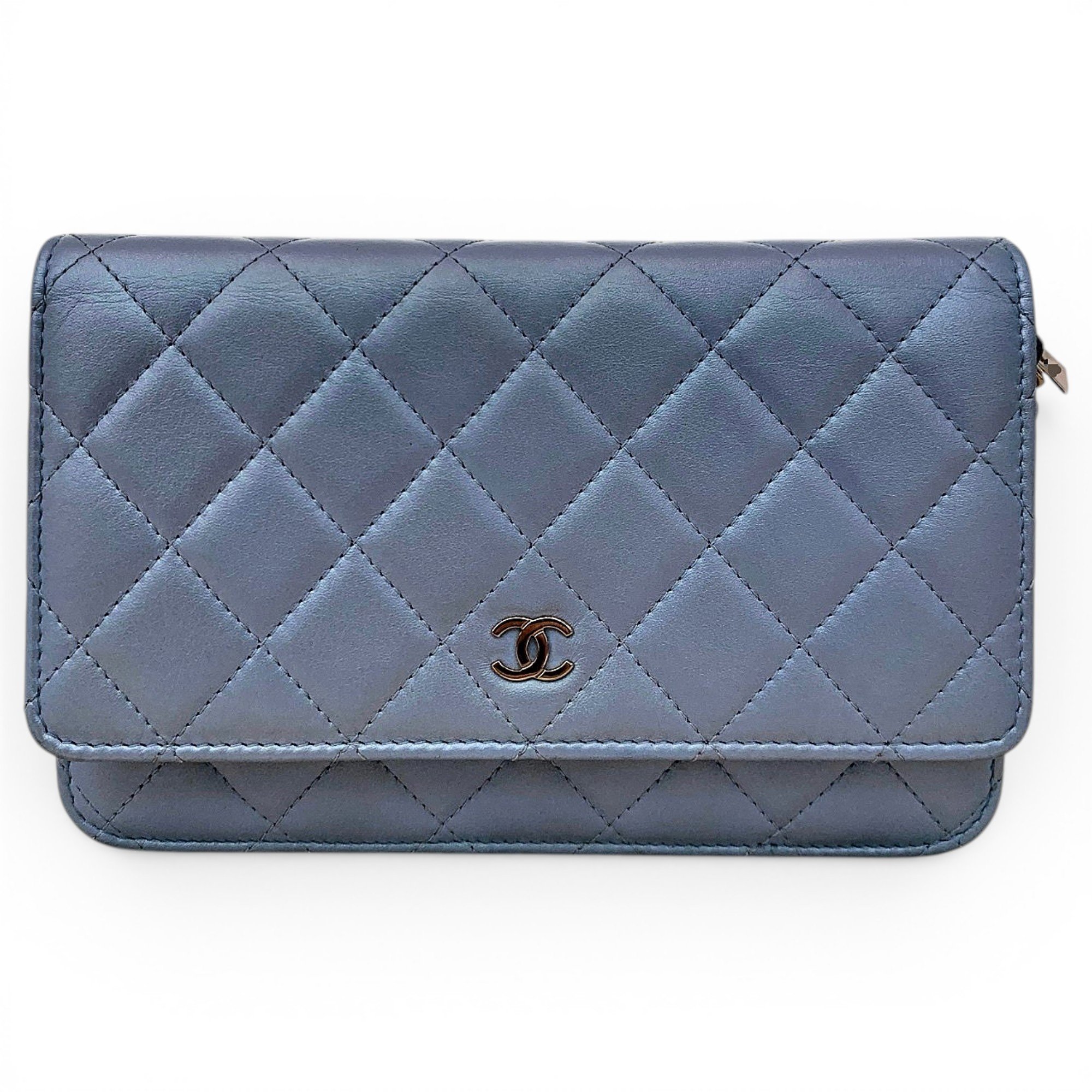 Wallet On Chain Timeless/Classique leather handbag