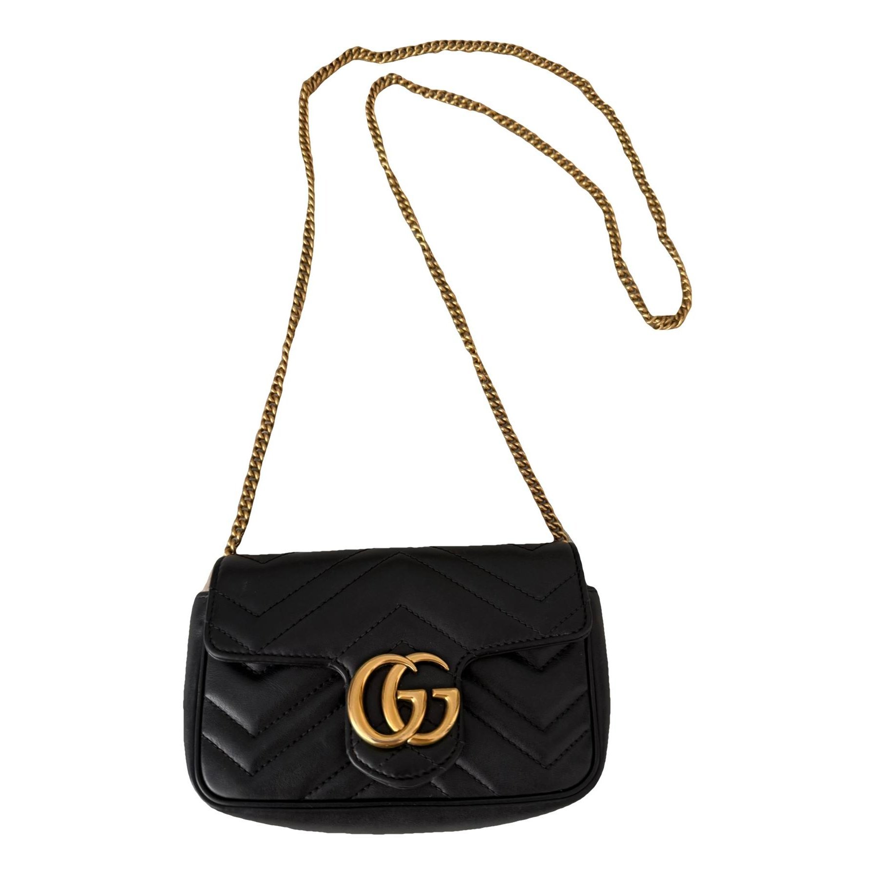 Marmont leather clutch bag