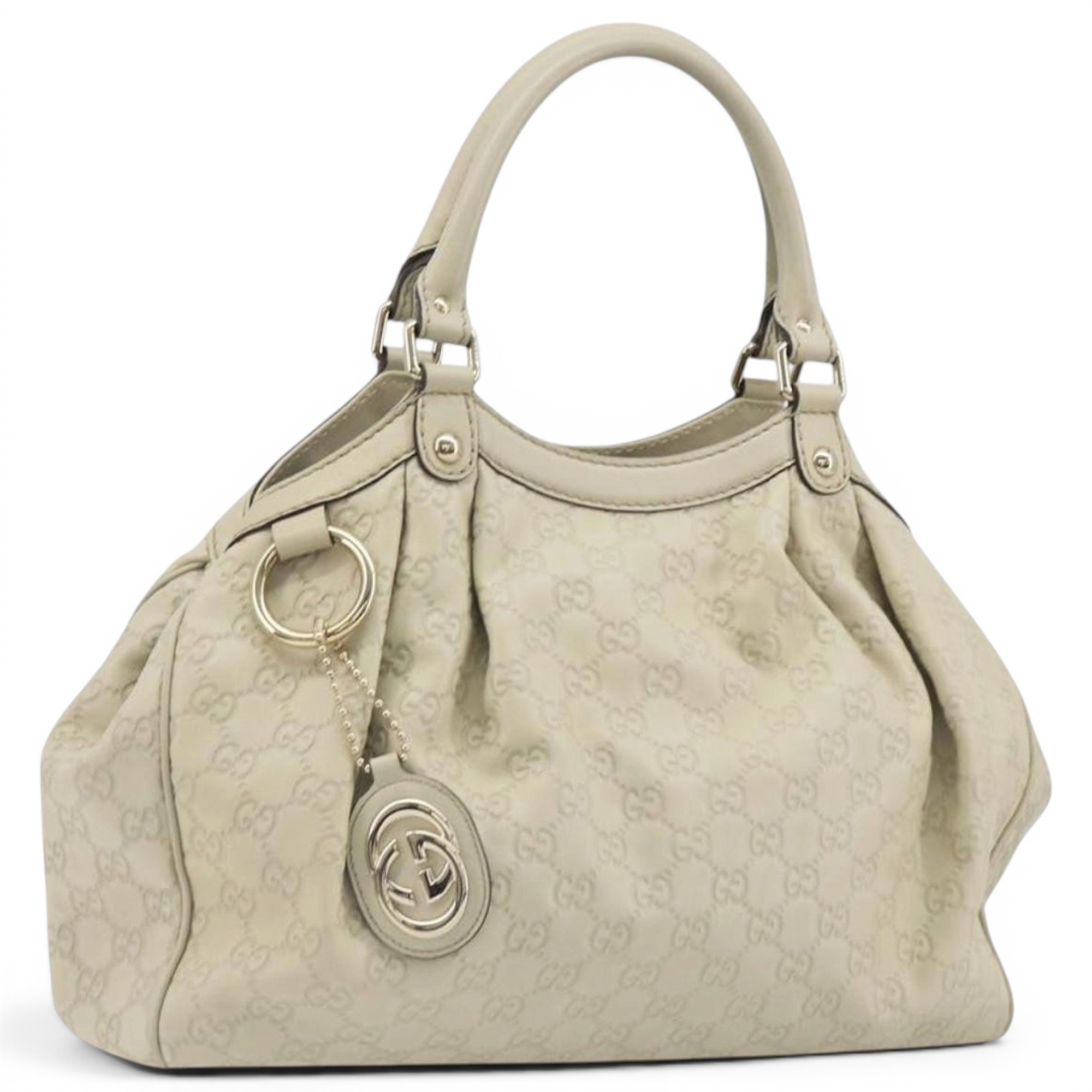 Leather tote