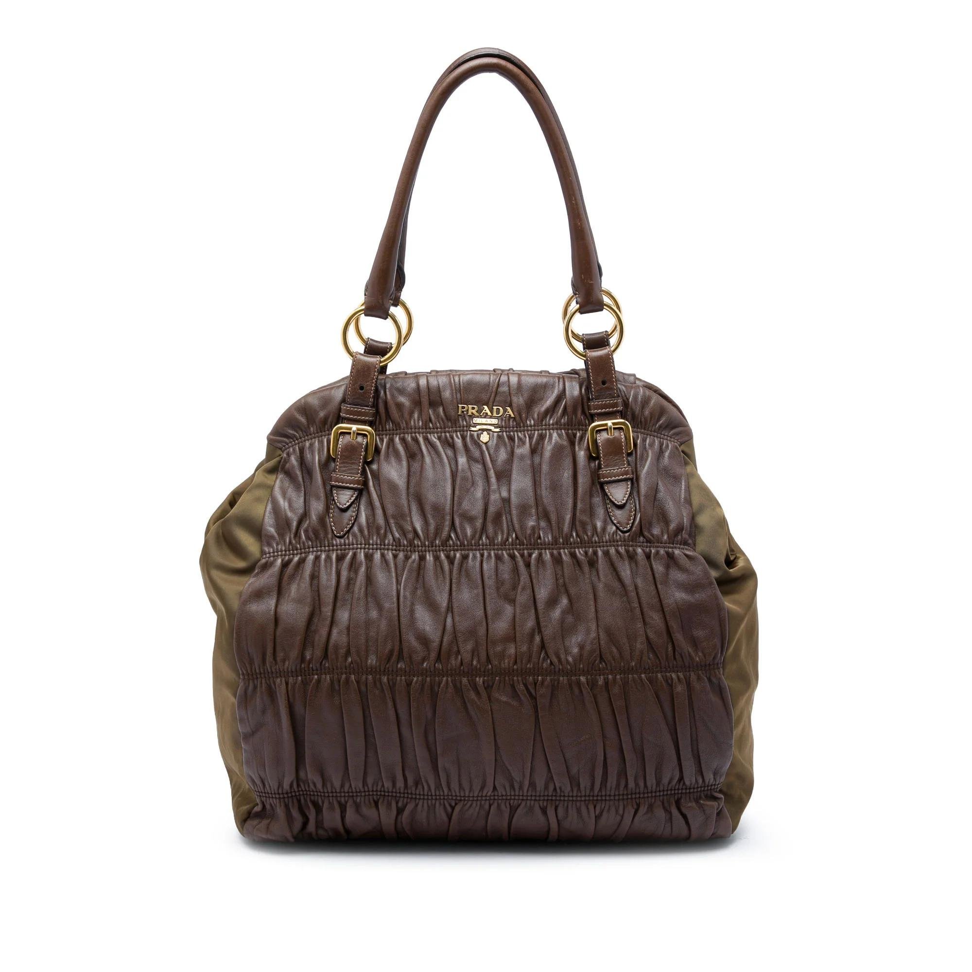 Leather handbag