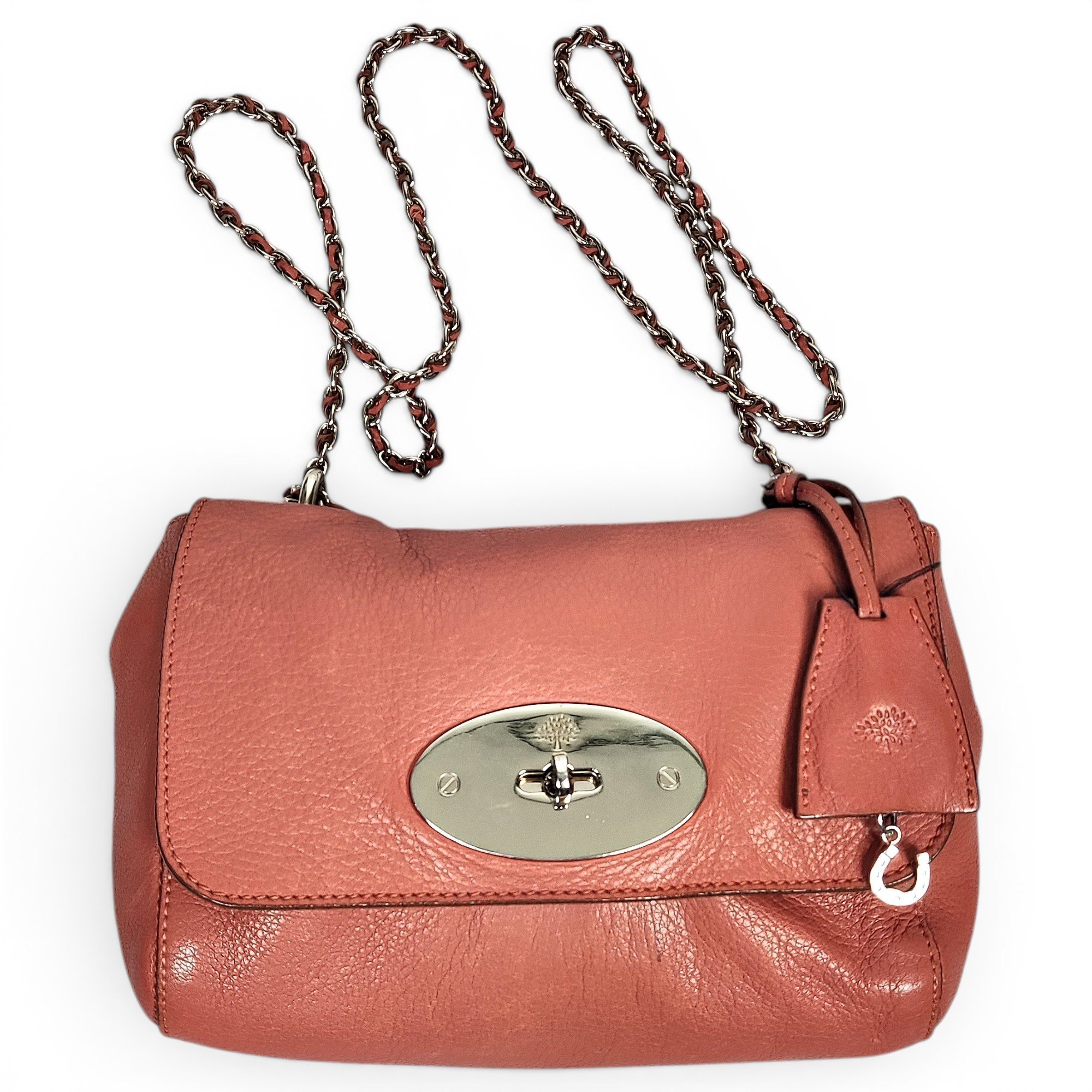 Lily leather handbag