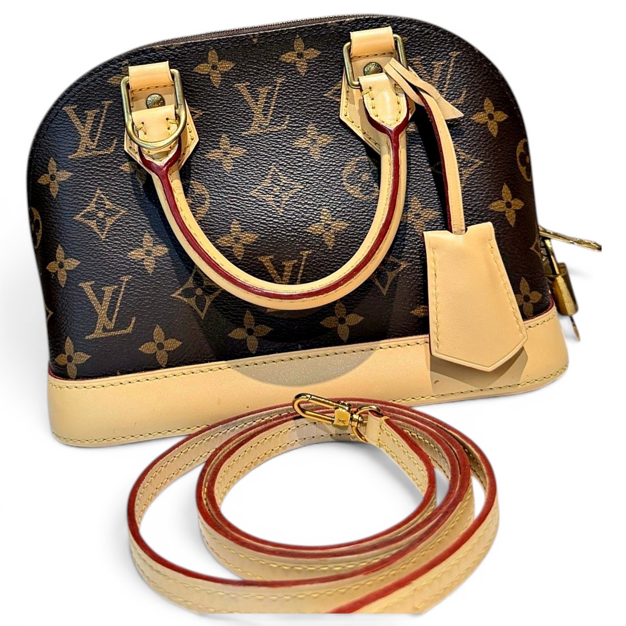 Alma BB leather handbag