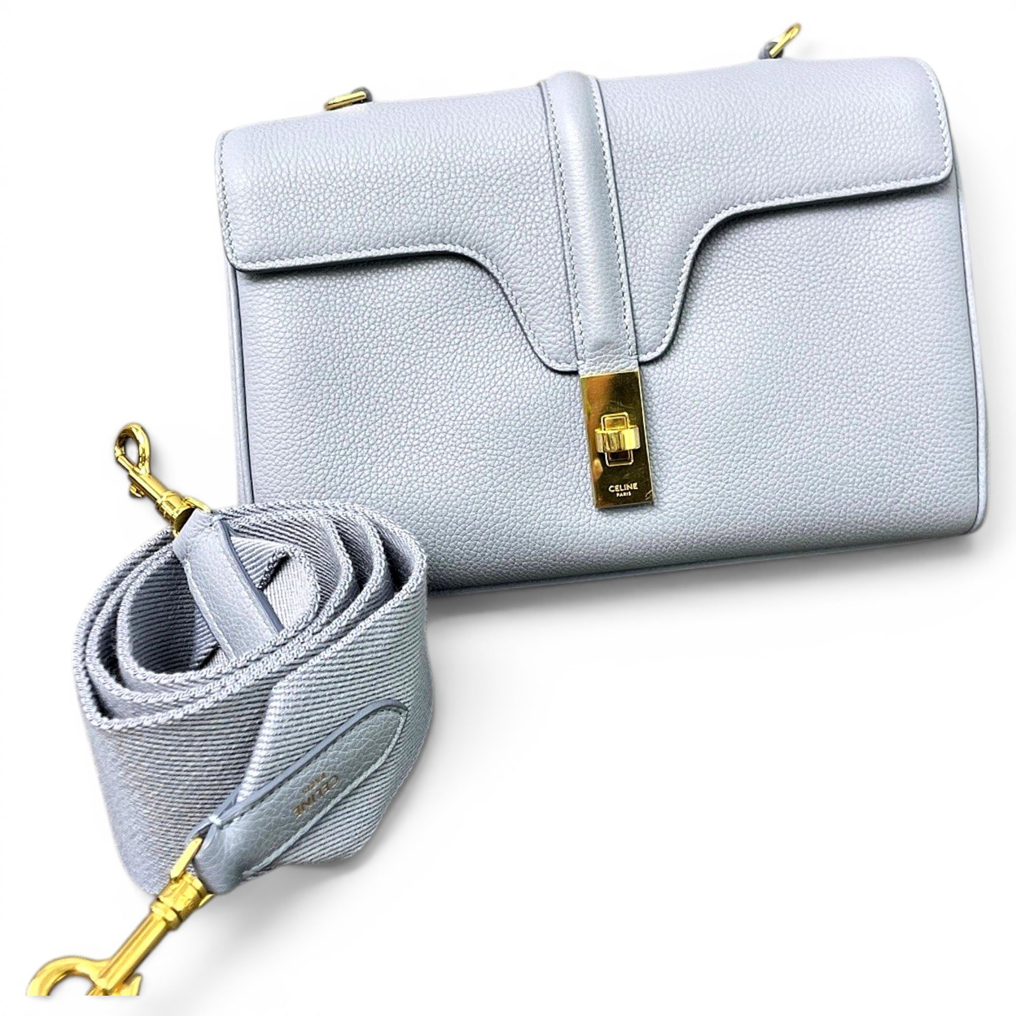 Sac 16 leather handbag