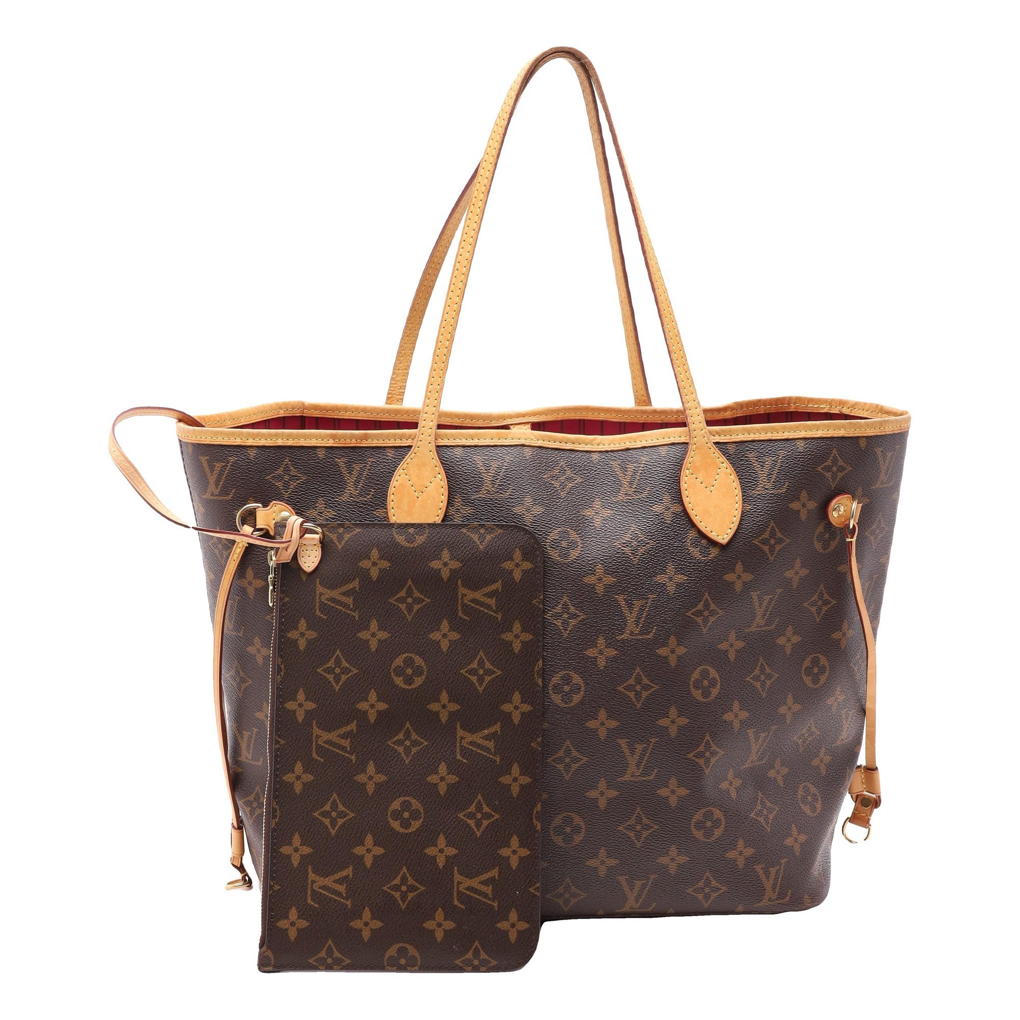 Neverfull leather tote