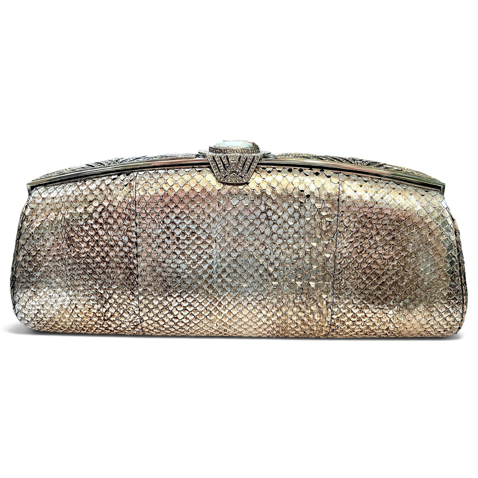Judith Leiber Exotic leathers clutch bag
