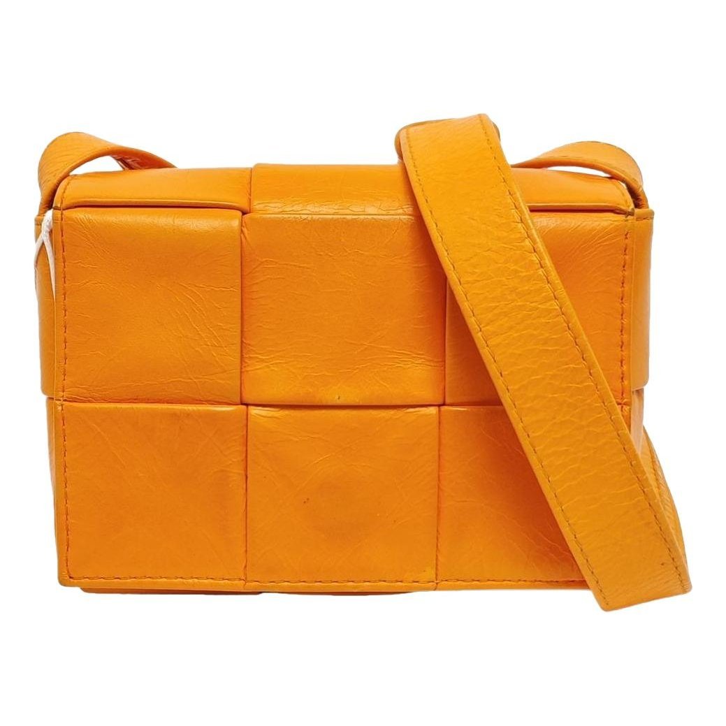 Brick Cassette leather handbag