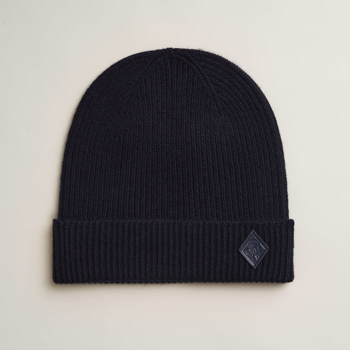 Bleu Nuit Jockey Beanie