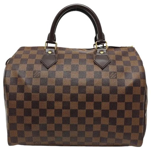 Nano Speedy / Mini HL leather handbag