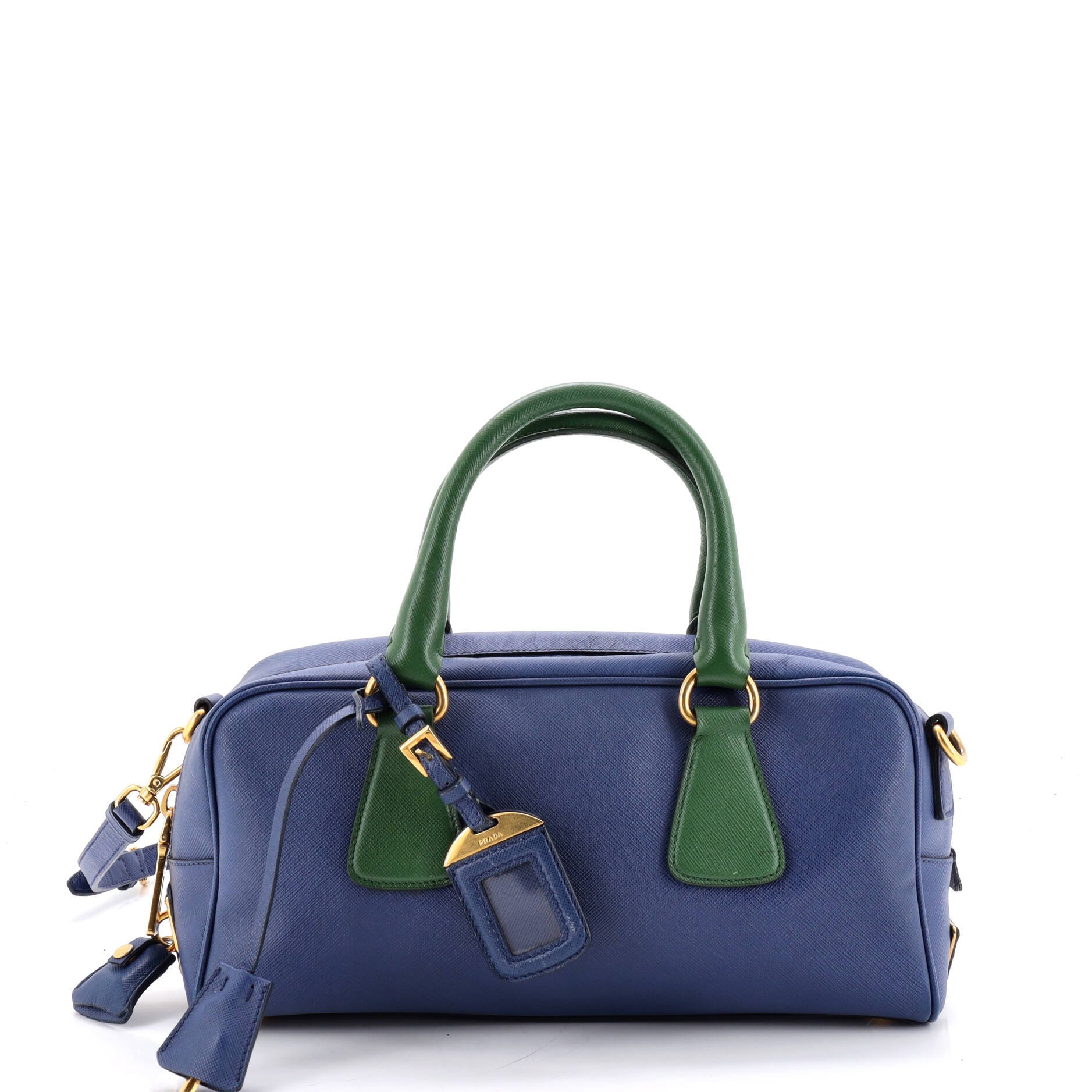 Convertible Bauletto Bag Saffiano Leather East West
