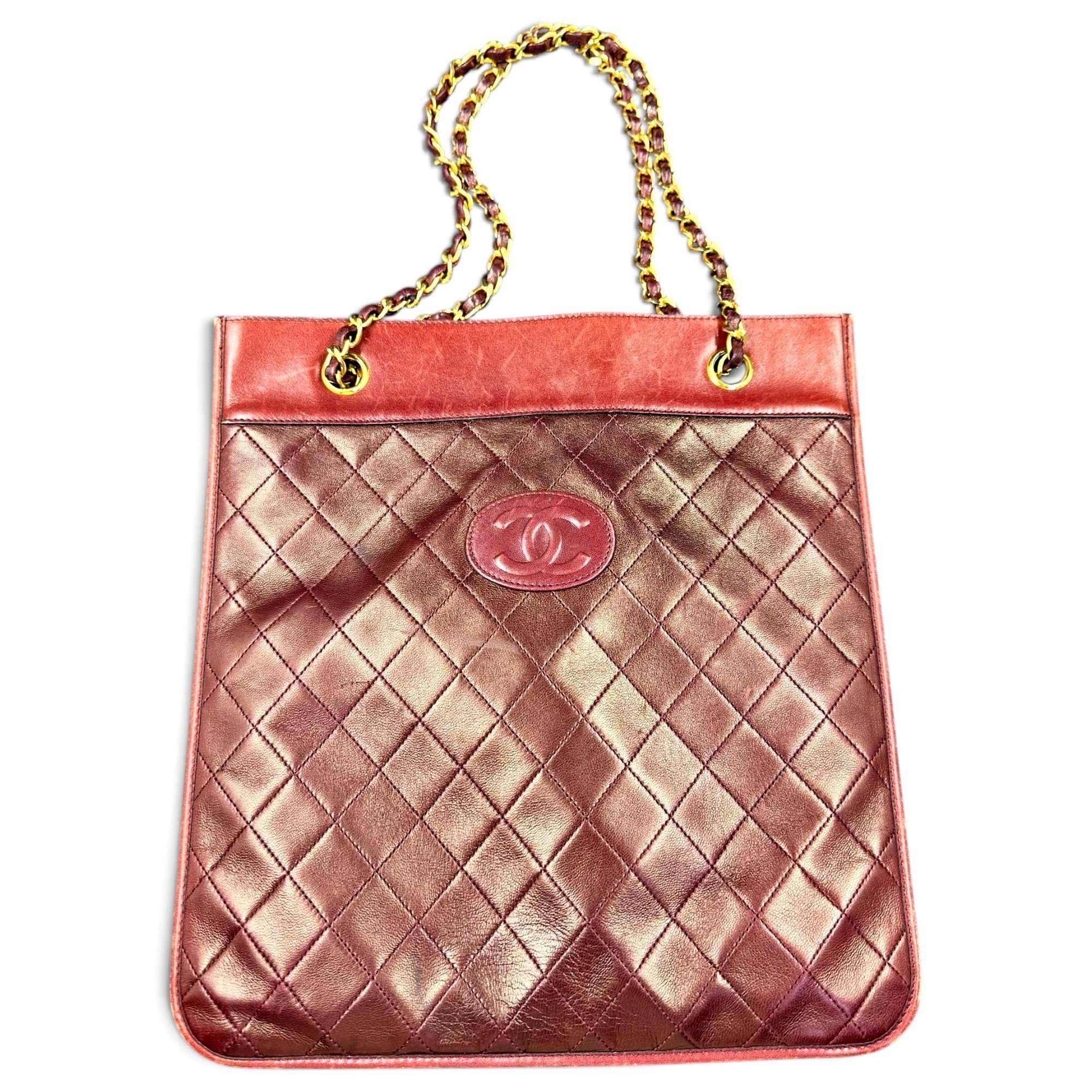 Petite Shopping Tote leather tote