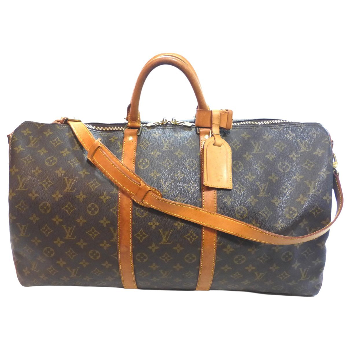 Keepall leather 48h bag