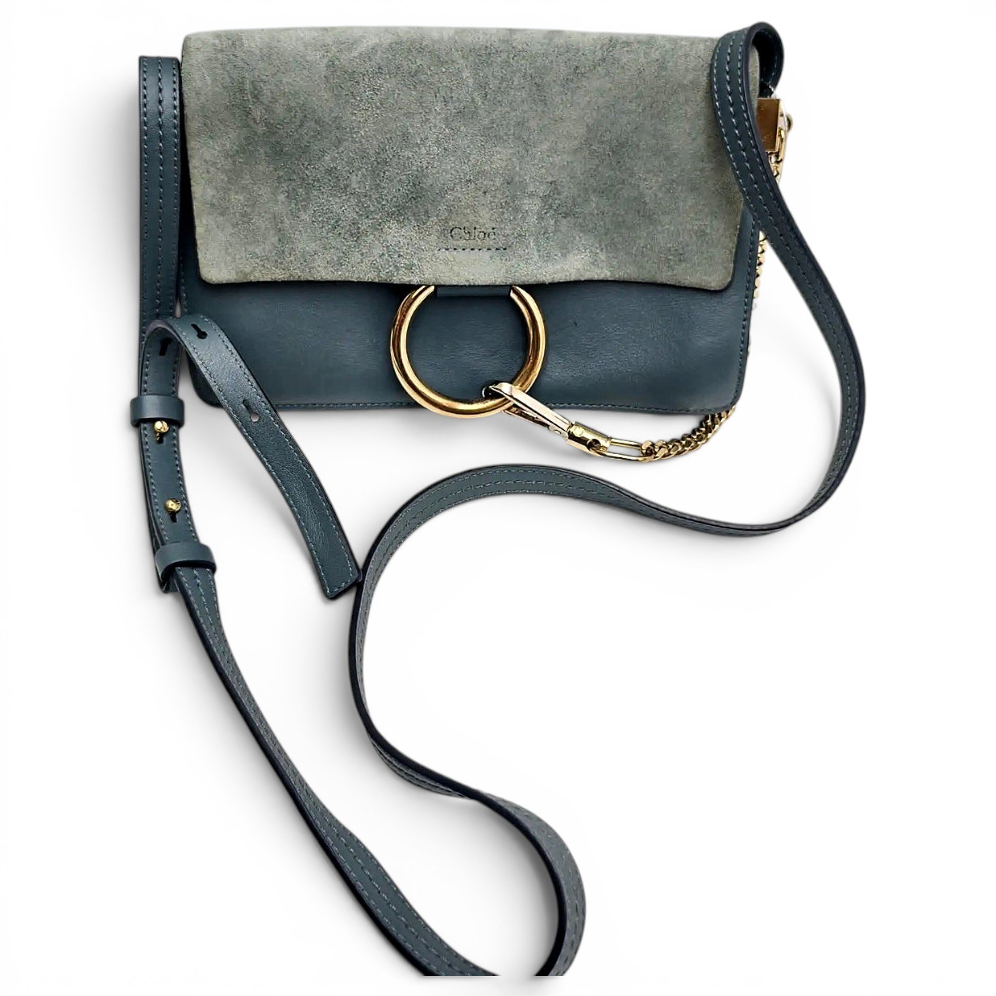 Faye leather handbag