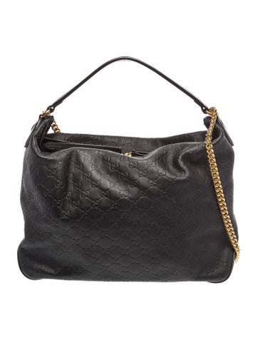 GG Signature GG Signature Large Chain-Link Hobo Bag Large