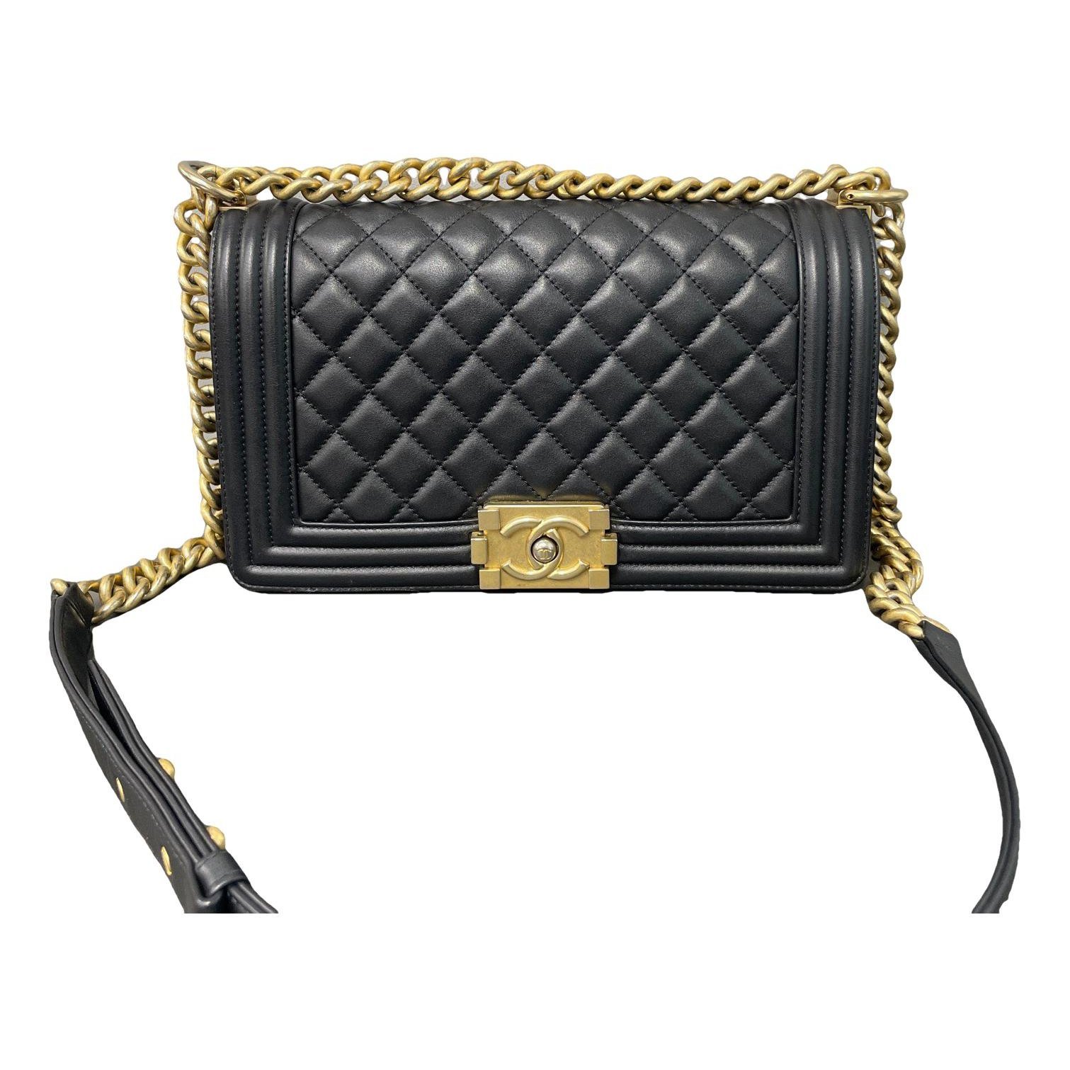 Boy leather crossbody bag