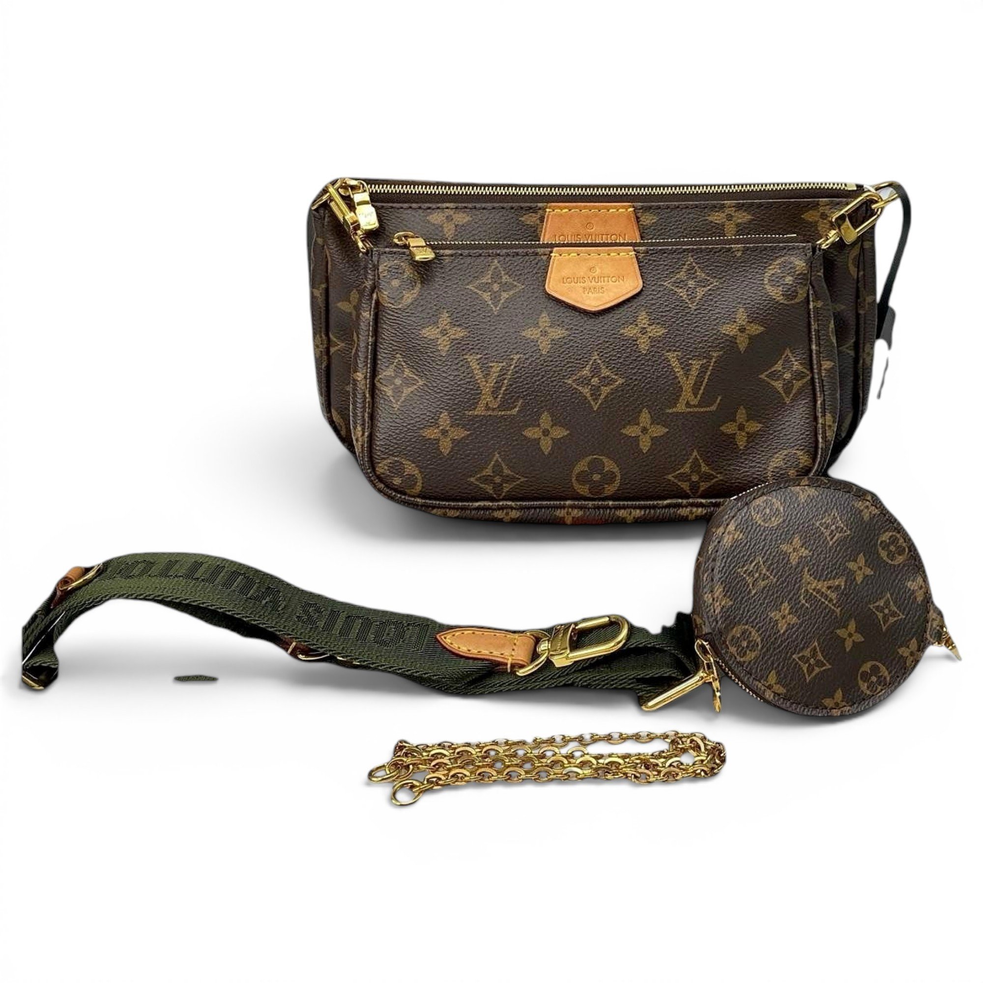Multi Pochette Accessoires leather handbag