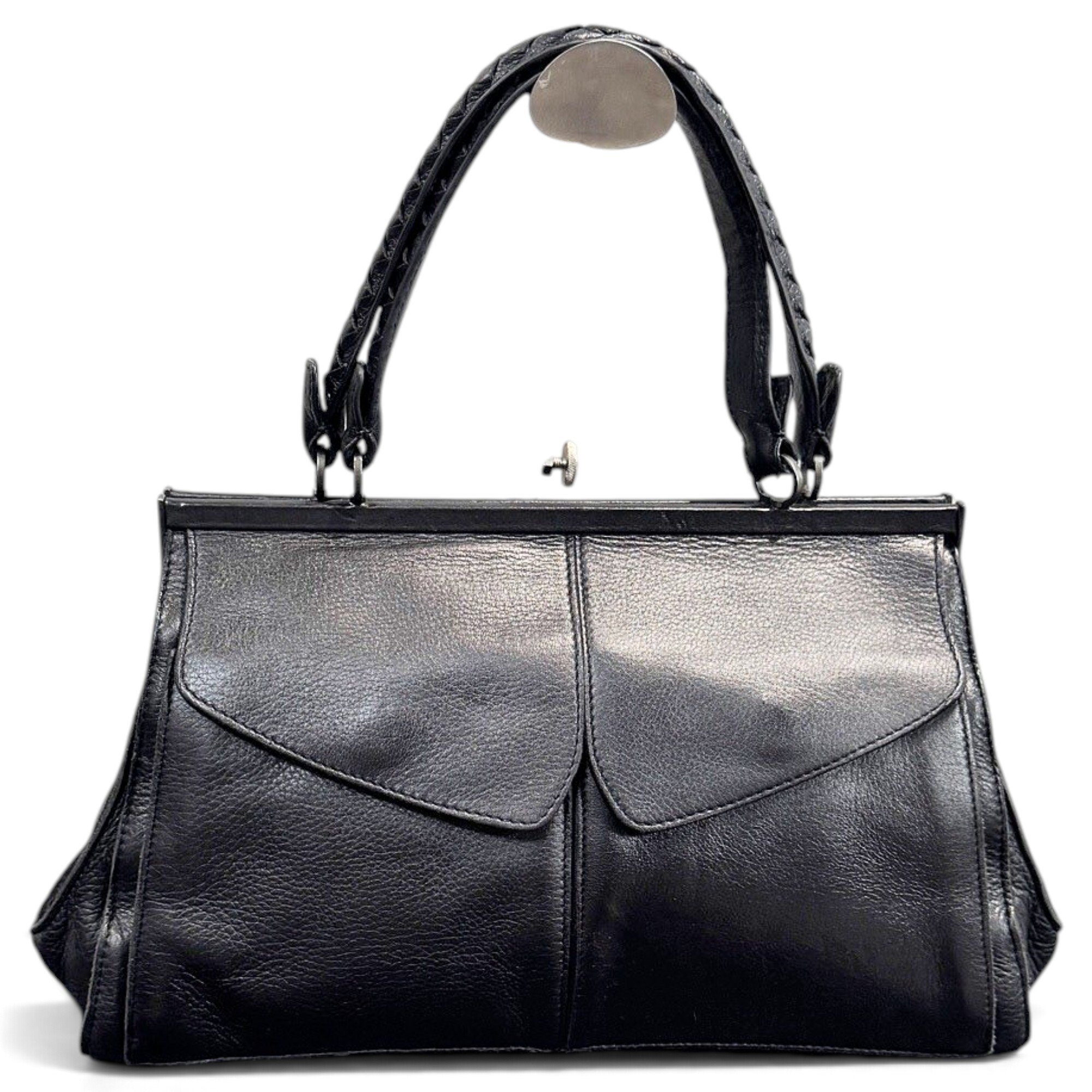 Leather handbag