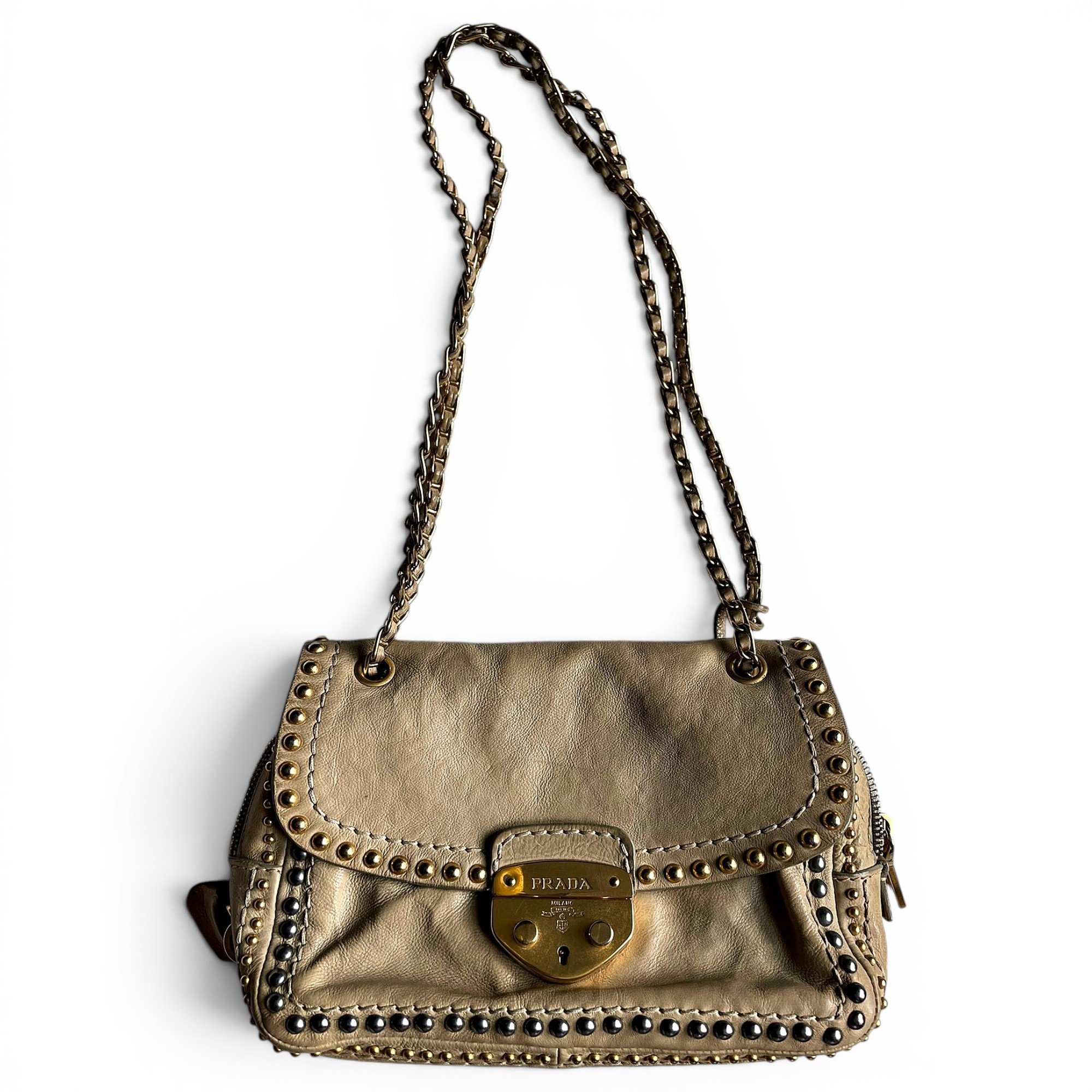 Leather handbag