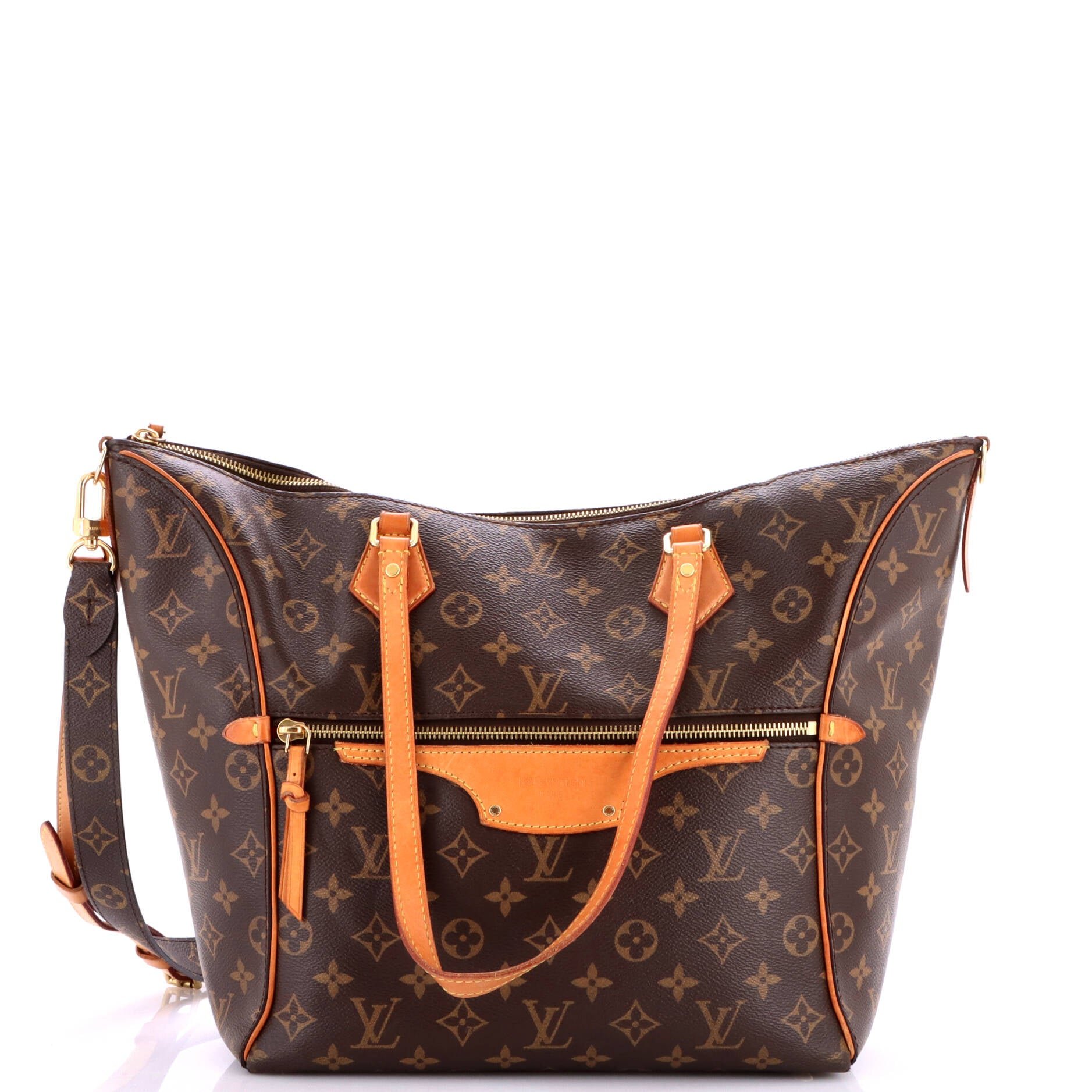 Tournelle Tote Monogram Canvas with Leather MM