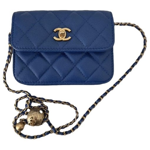 Wallet On Chain Timeless/Classique leather mini bag