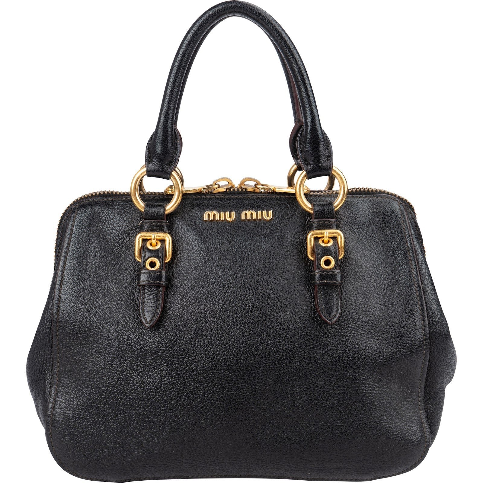 Miu Miu Vitello leather handbag