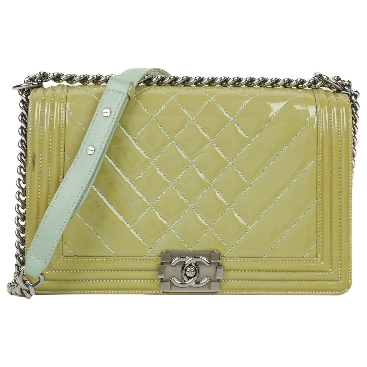 Boy patent leather handbag