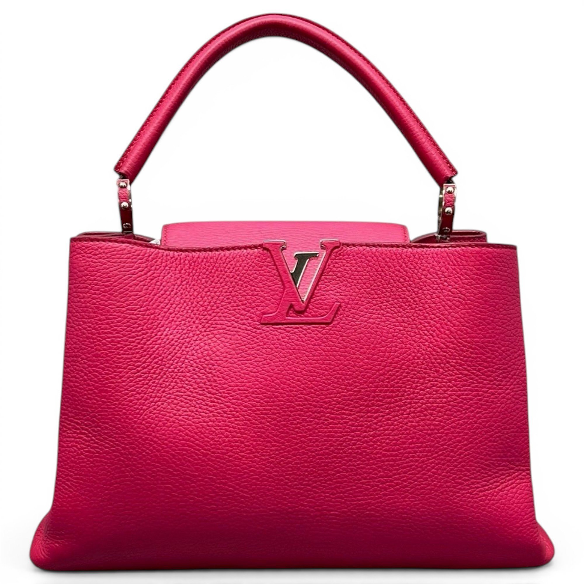 Capucines leather handbag