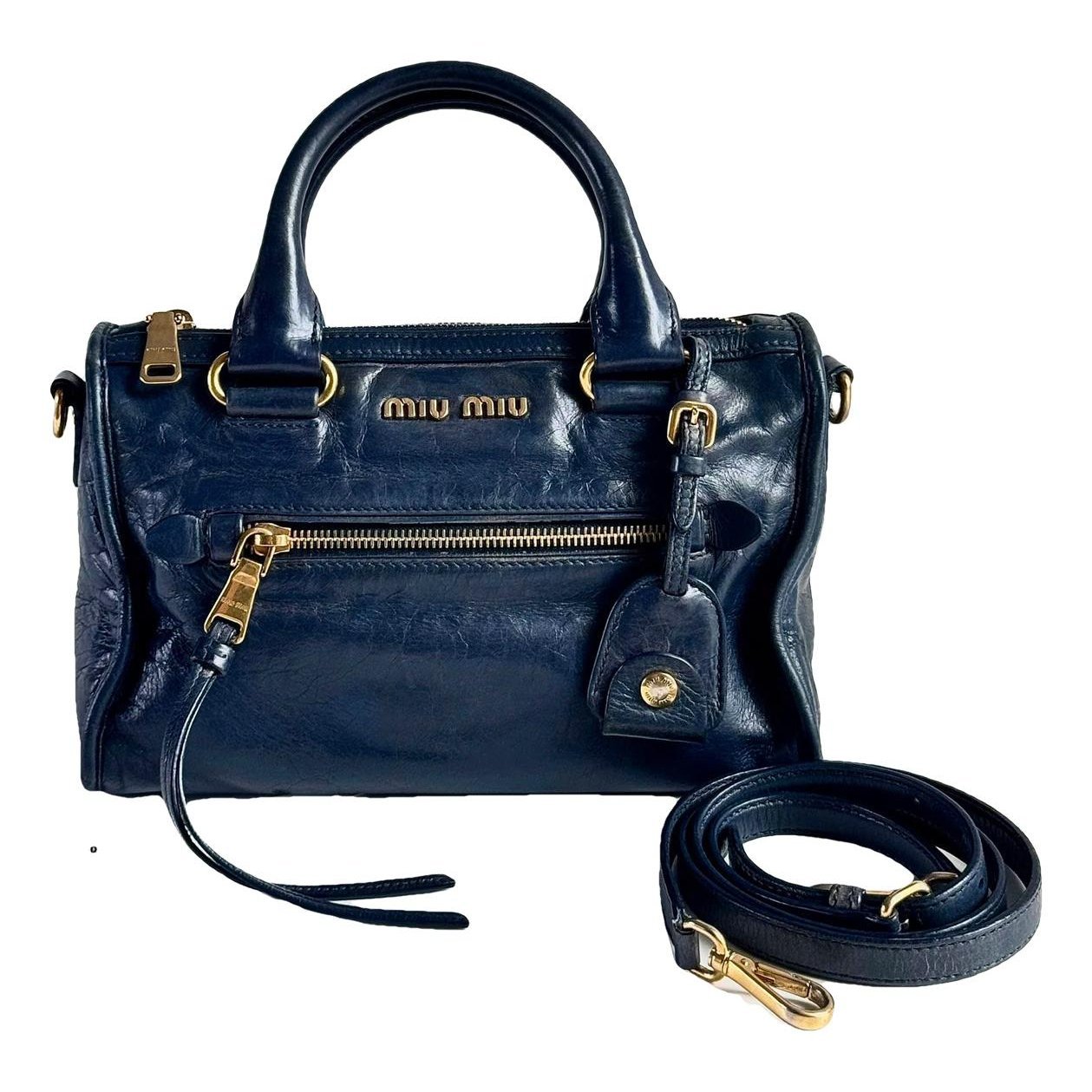 Vitello leather handbag