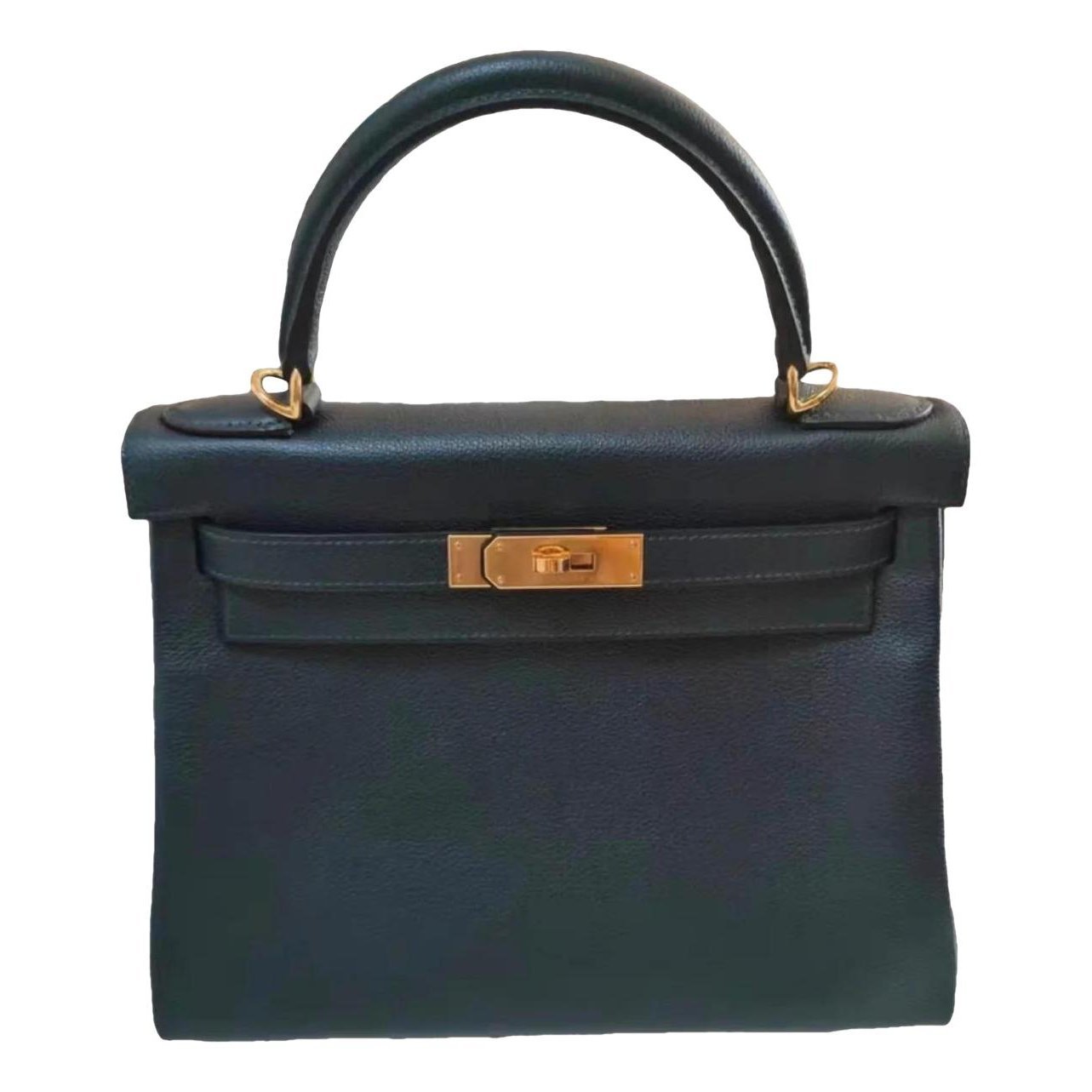 Kelly 28 leather handbag