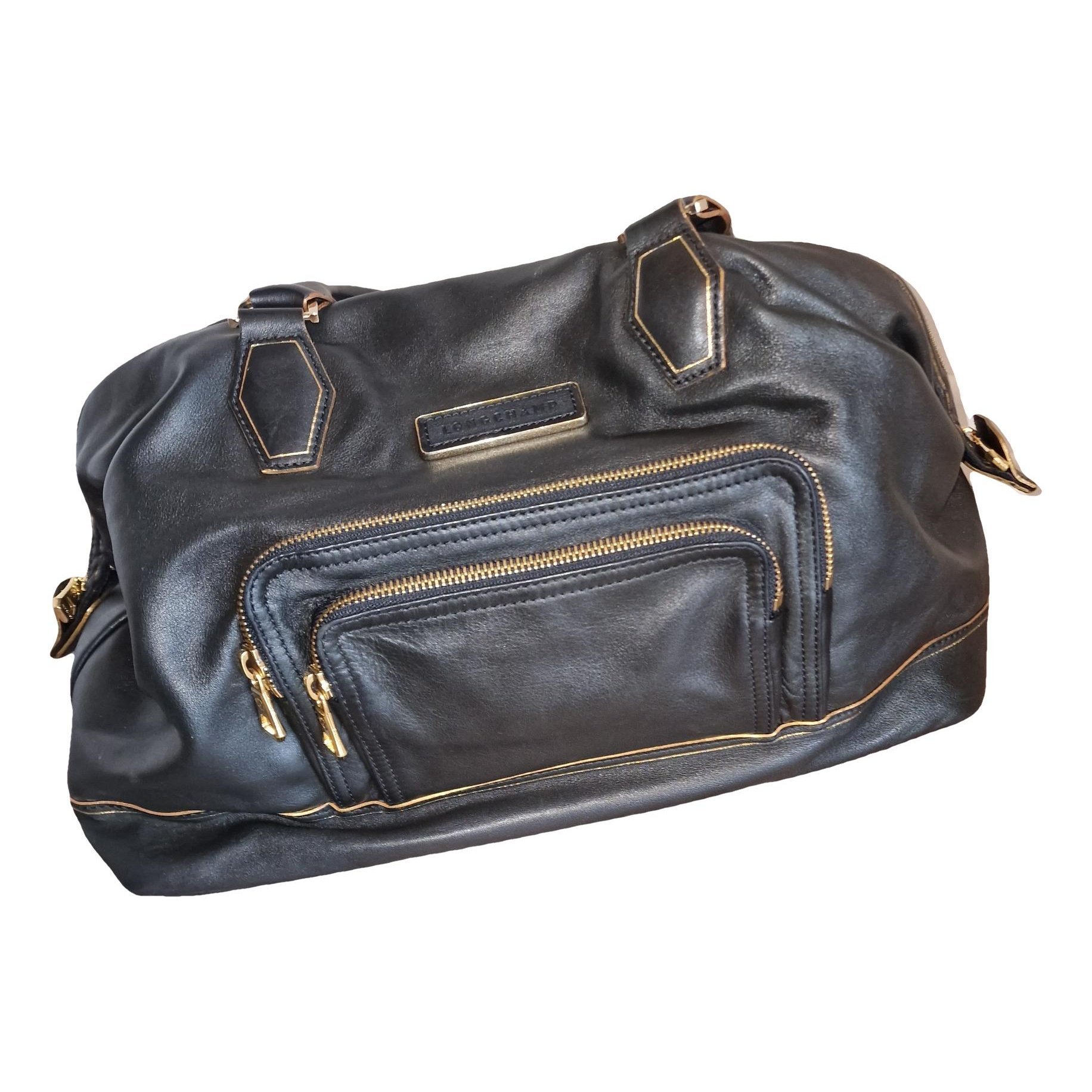 Longchamp Cosmos leather bowling bag