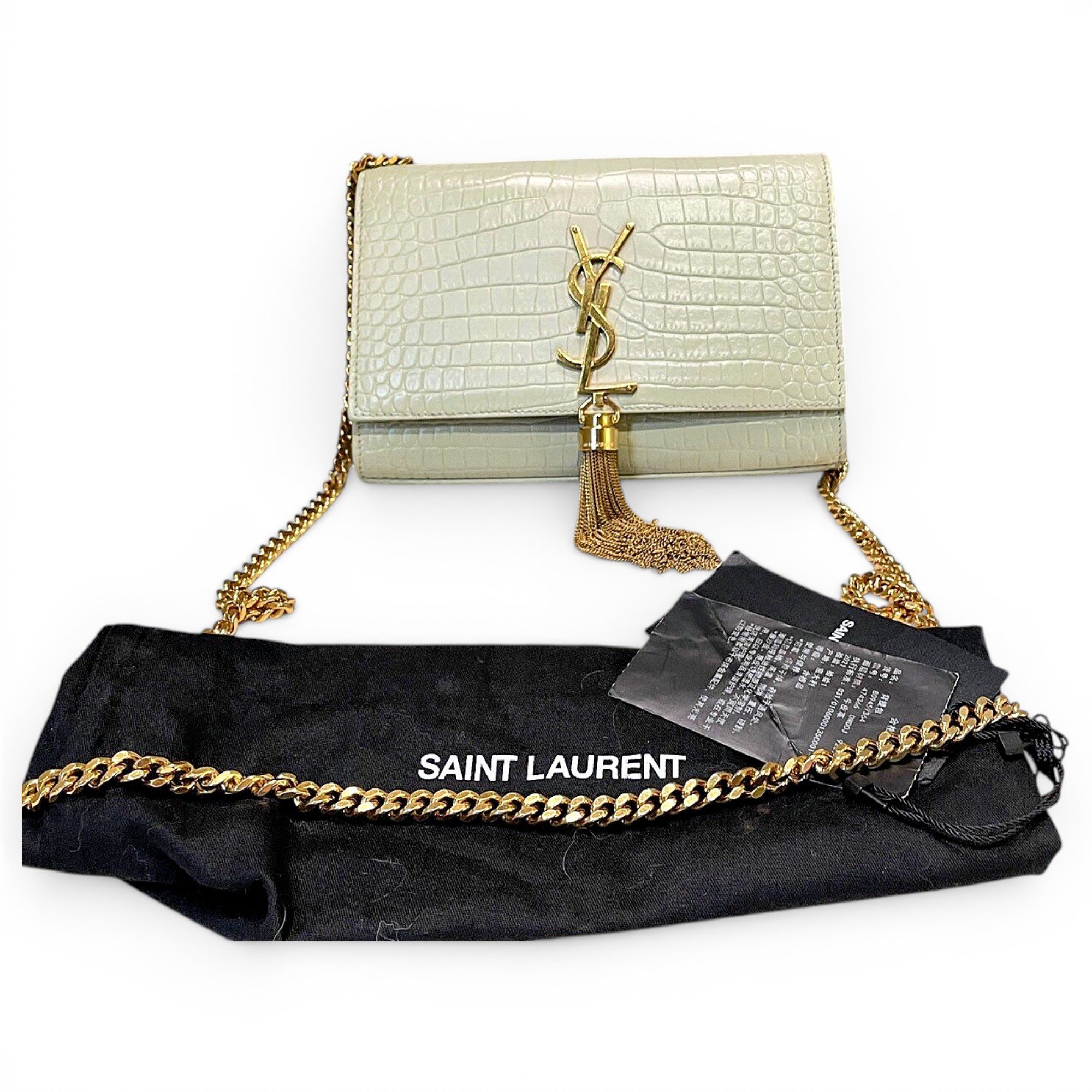 Kate monogramme leather crossbody bag