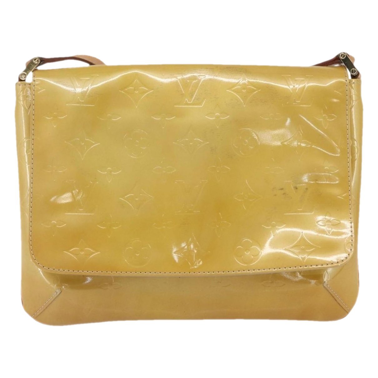 Thompson patent leather handbag