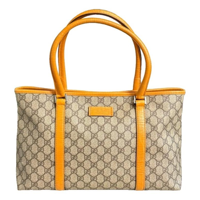 Patent leather tote