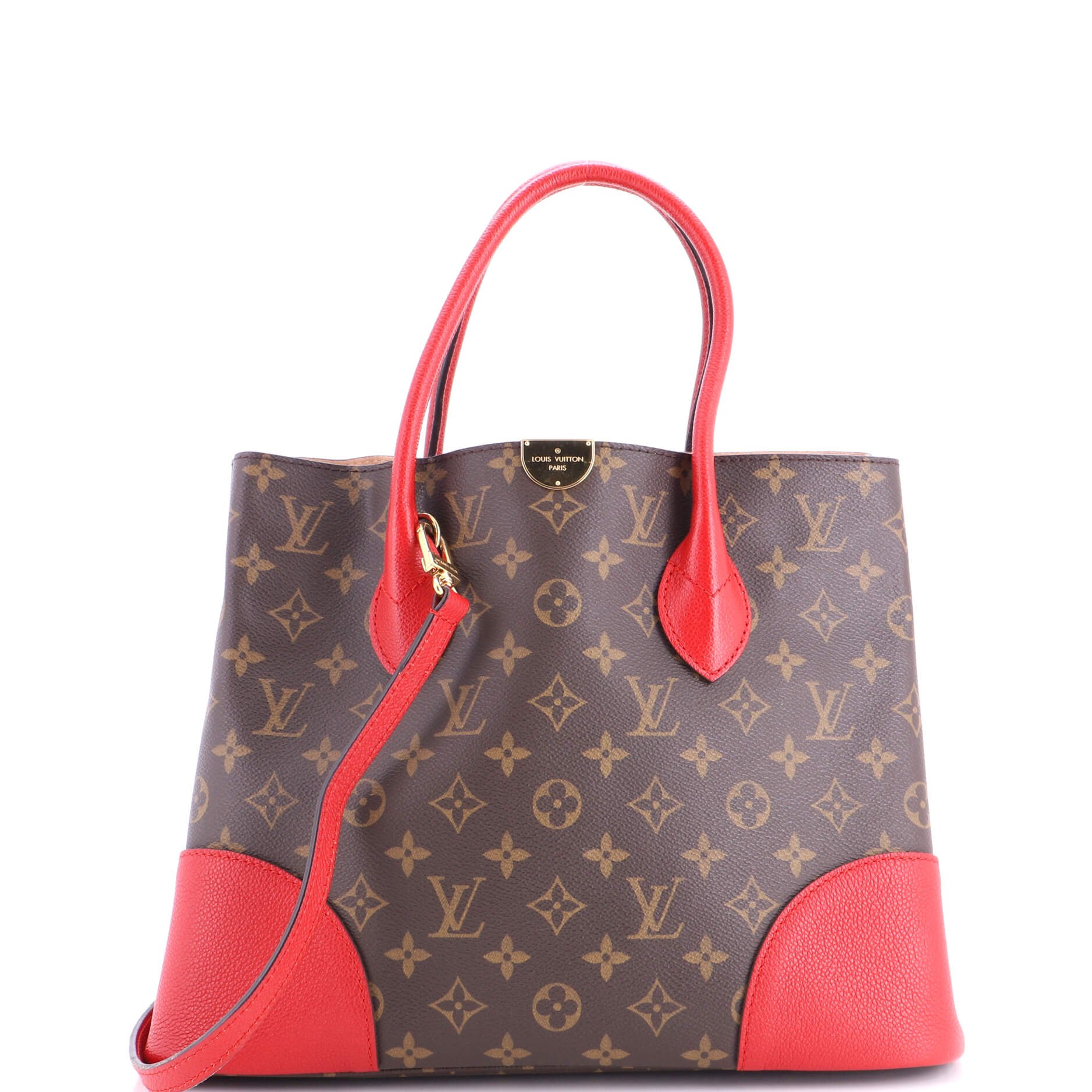 Flandrin Handbag Monogram Canvas and Leather