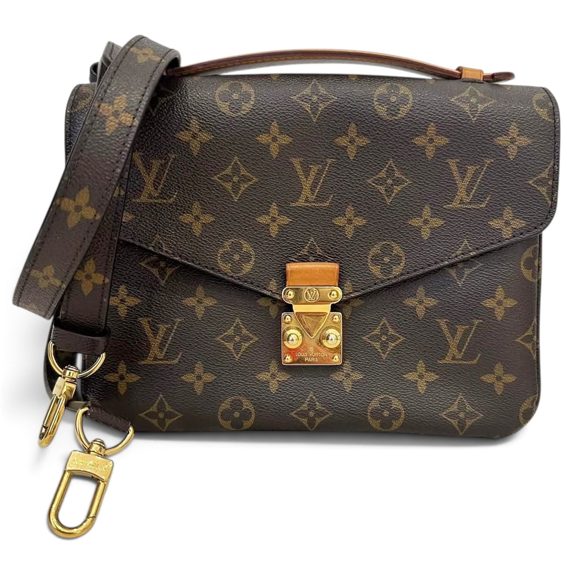 Metis leather handbag