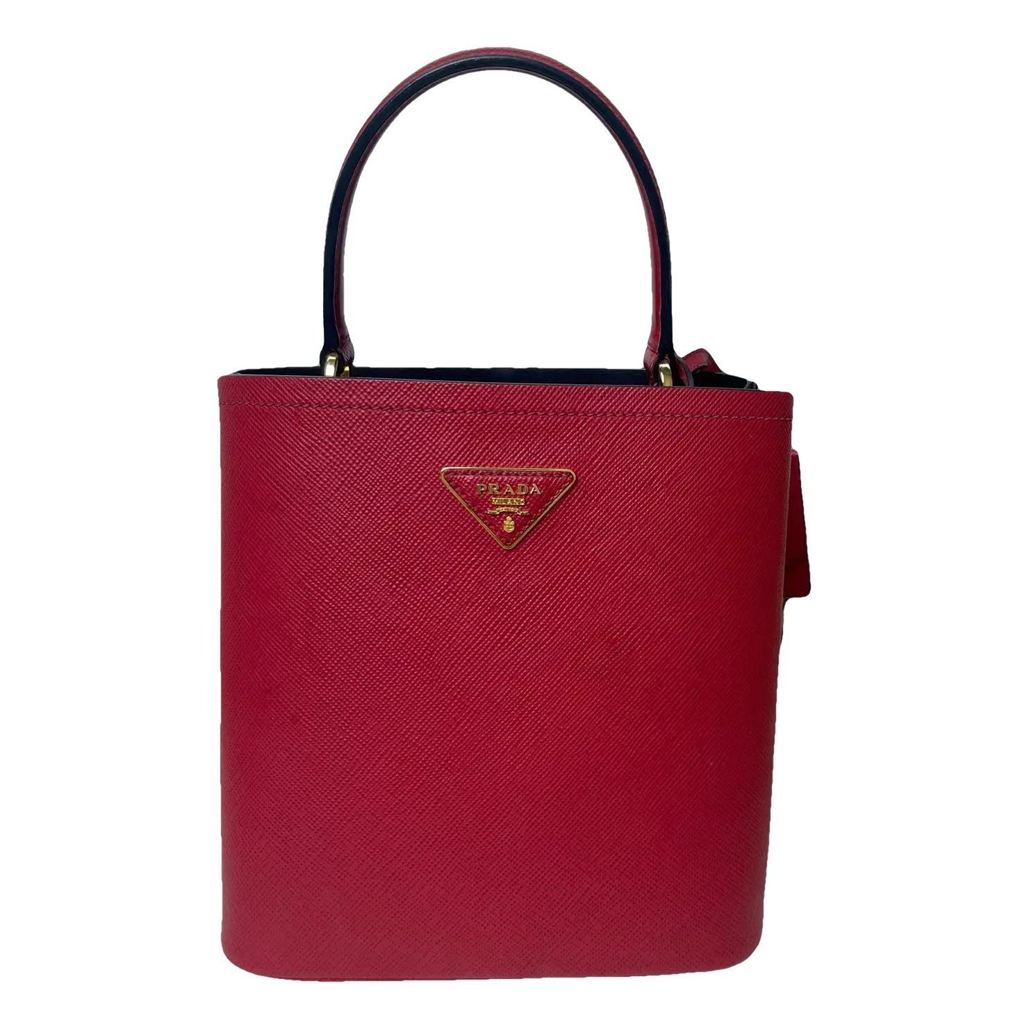 Panier leather handbag