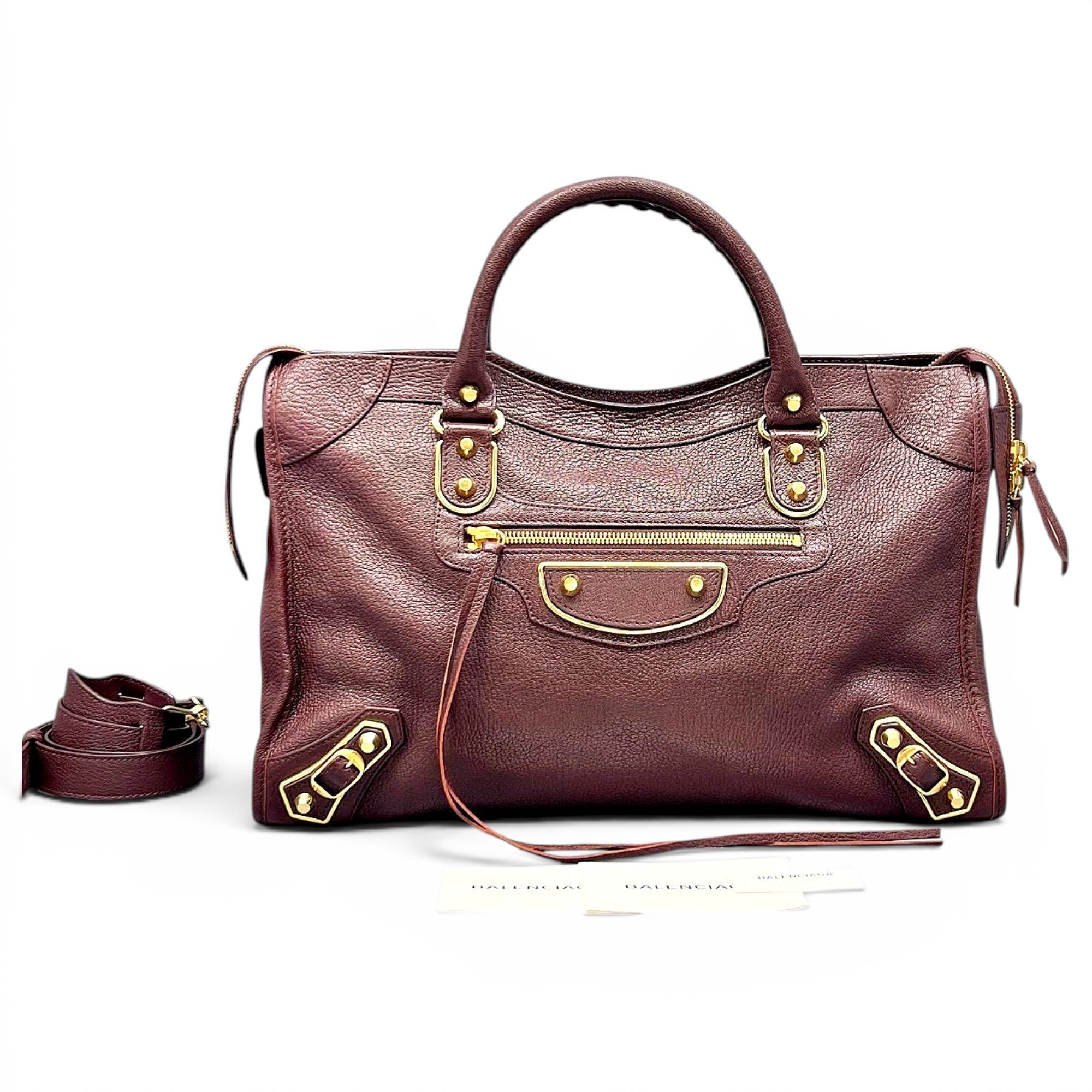 Neo Classic leather handbag