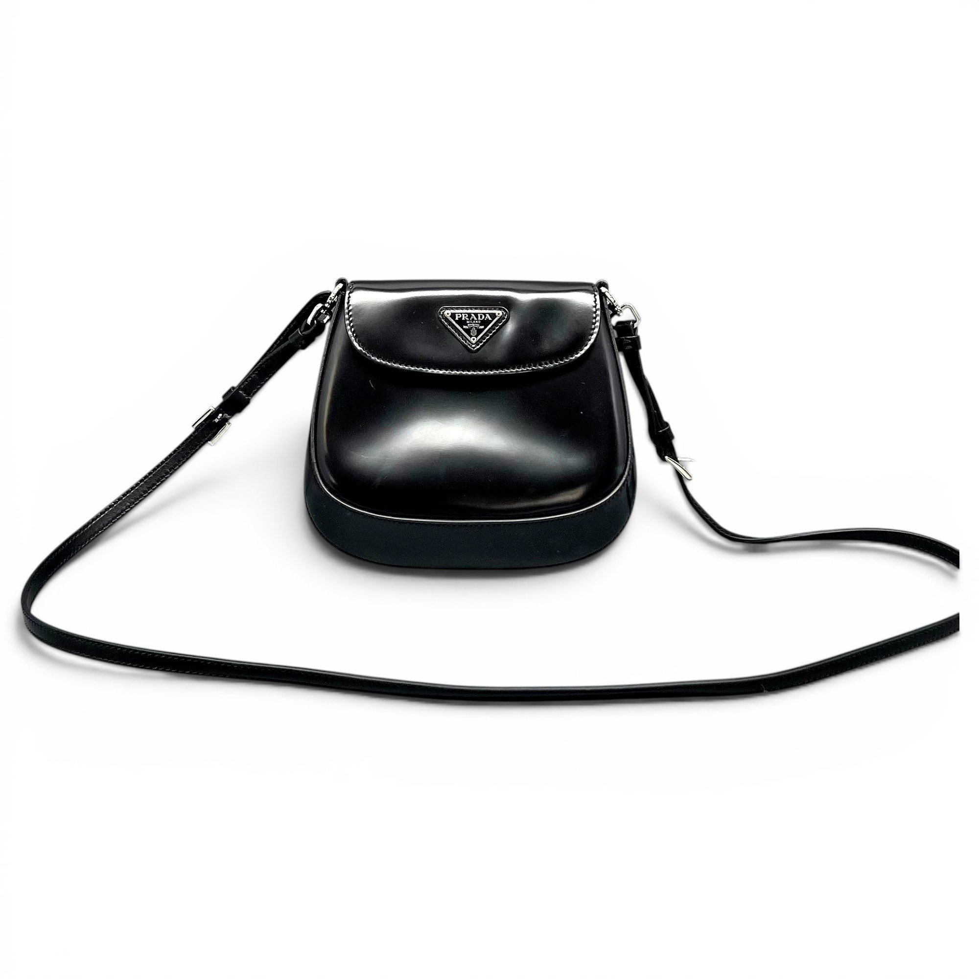 Cleo Flap leather handbag