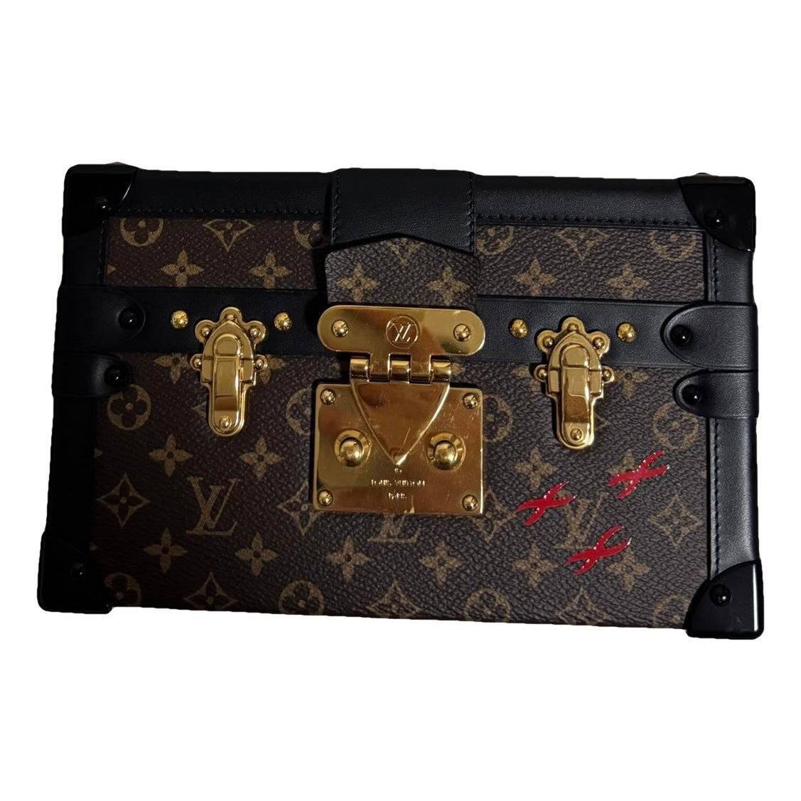 Petite Malle leather bag