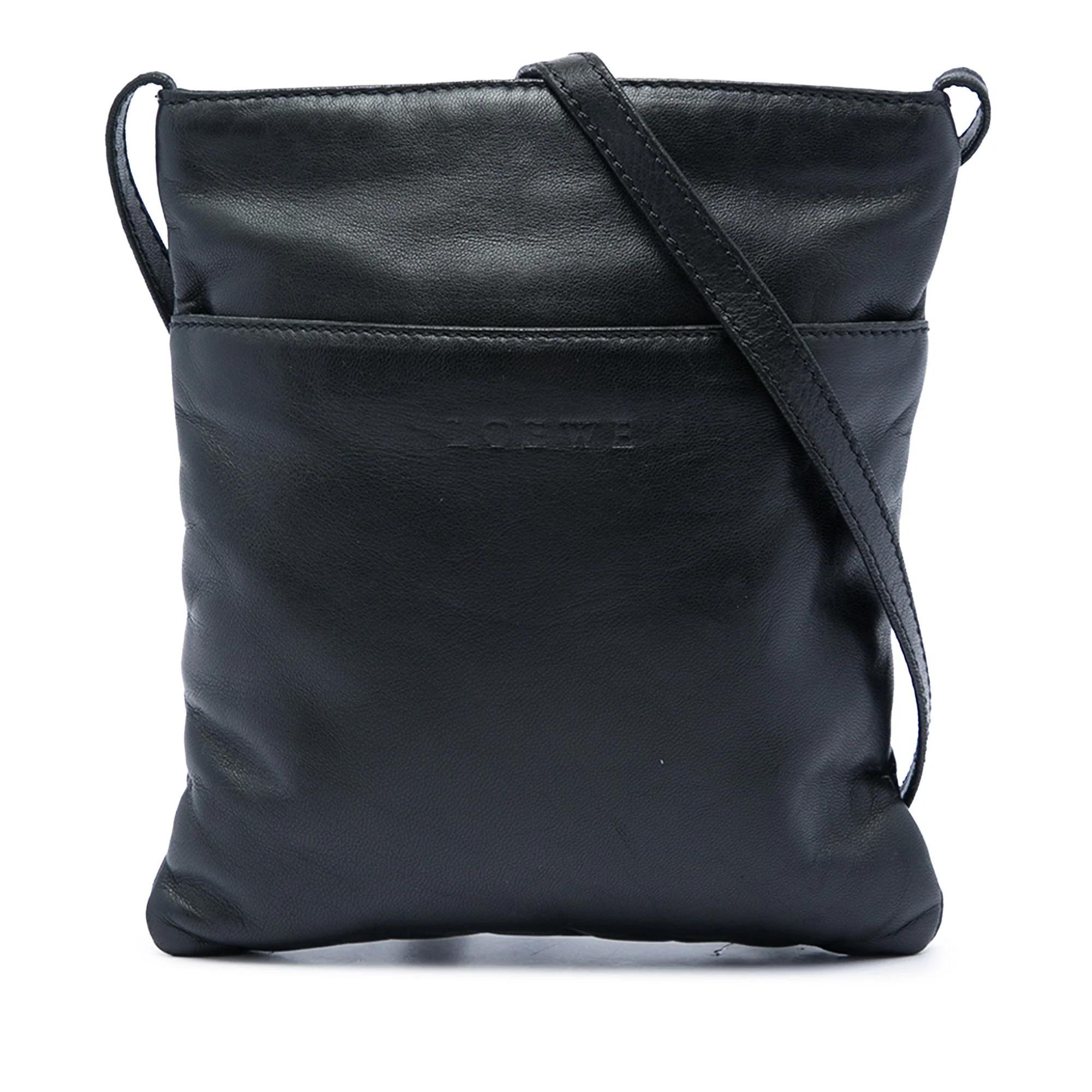 Leather crossbody bag