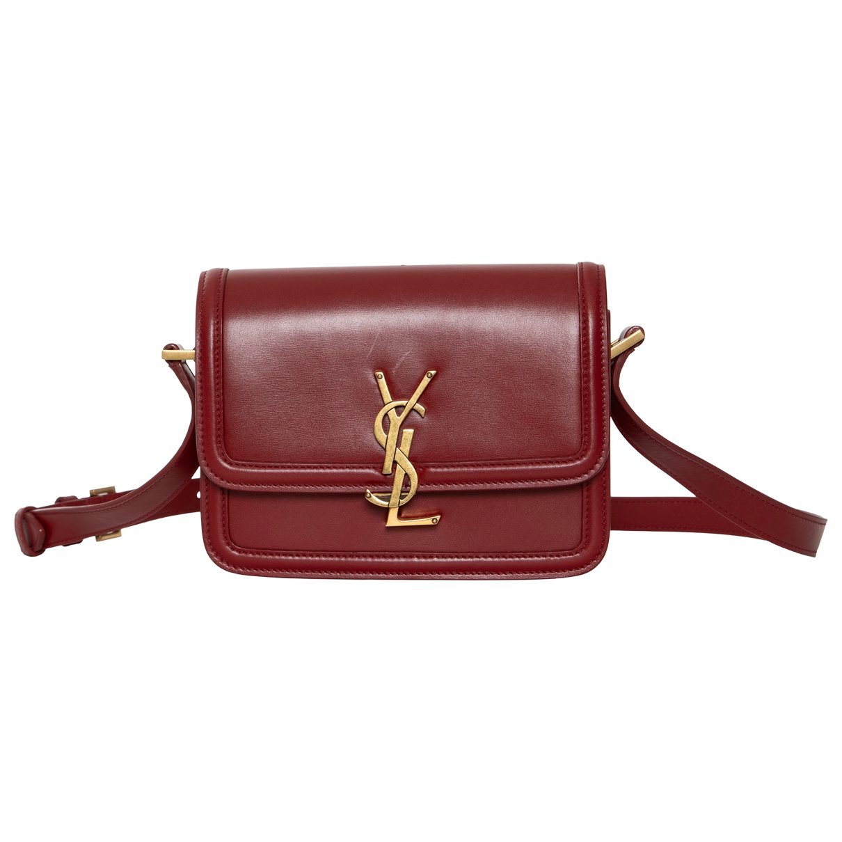Solférino leather crossbody bag