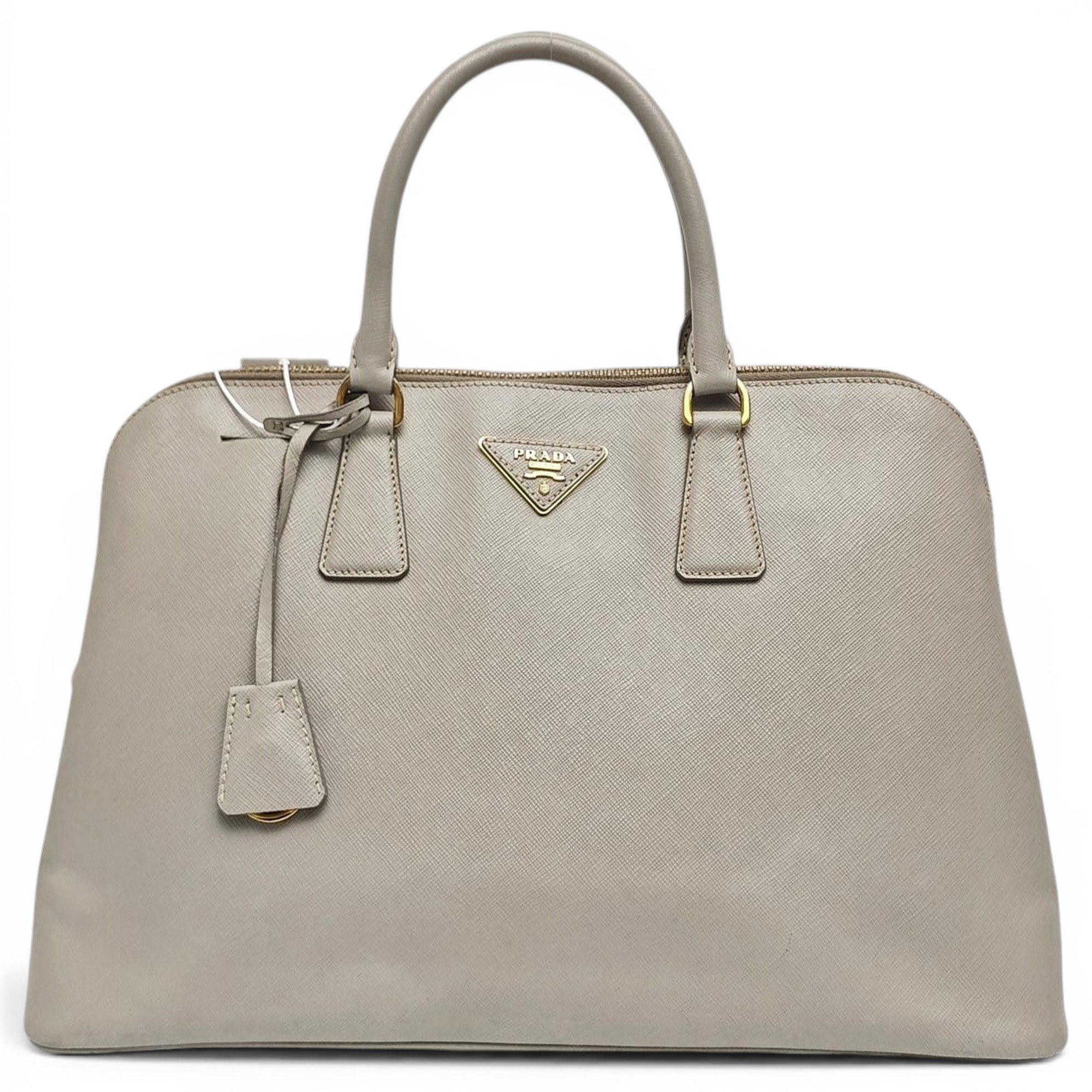 Promenade leather handbag