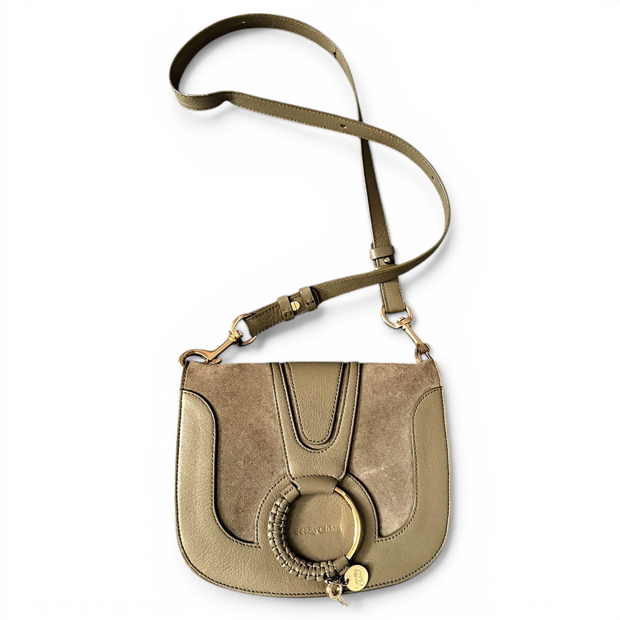 Leather crossbody bag