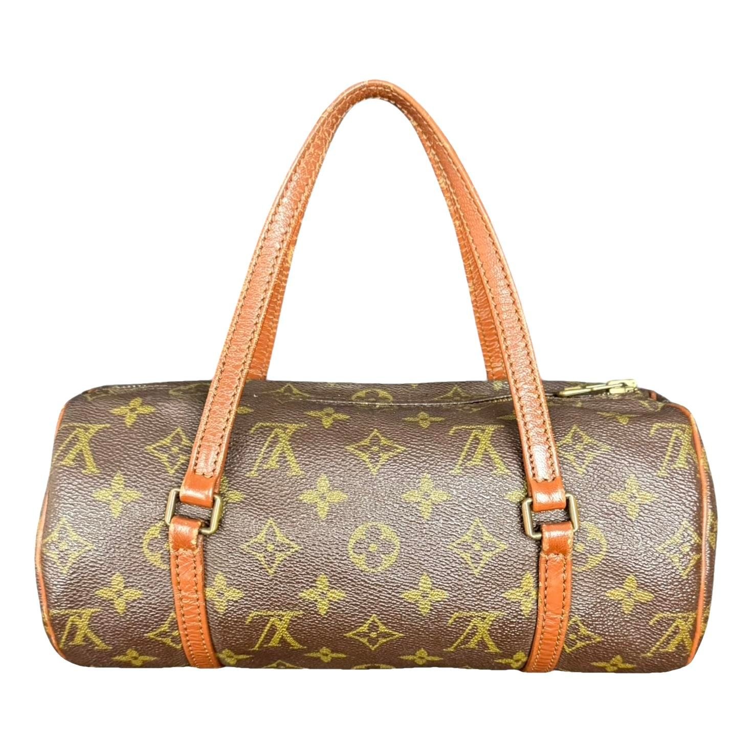 Papillon leather handbag